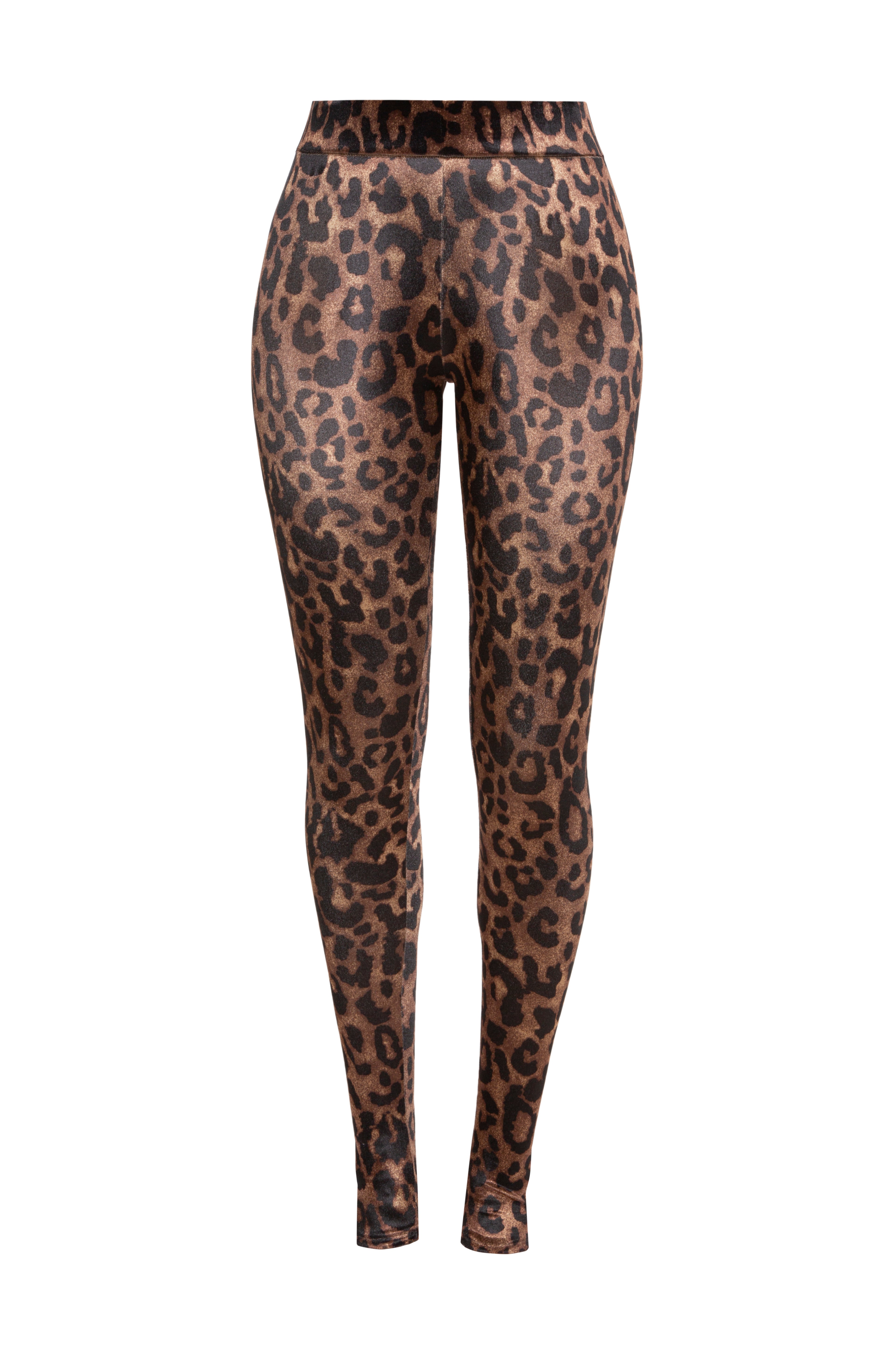 Leopard-Print Stirrup Leggings