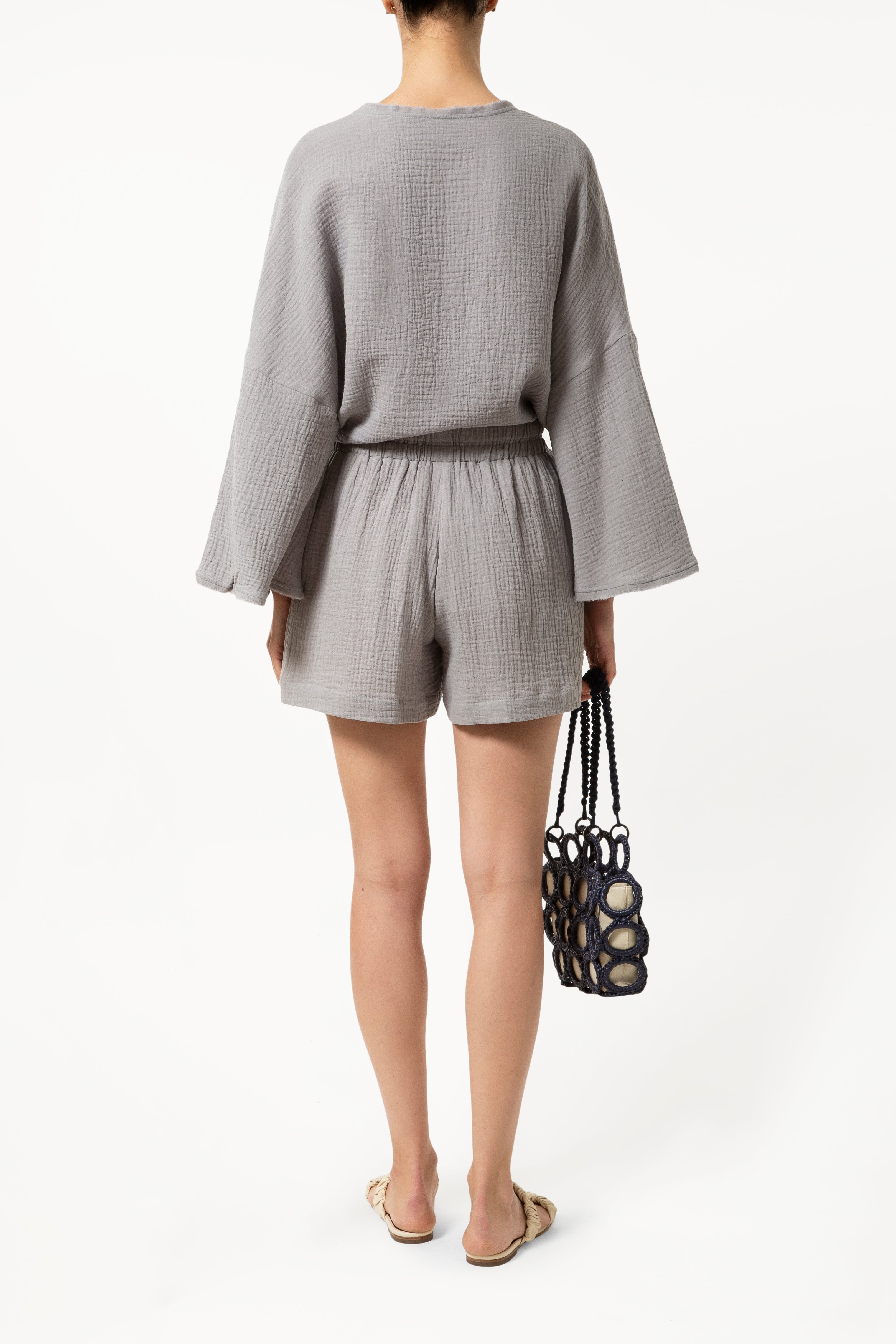 Grey Koi No Yokan Shorts