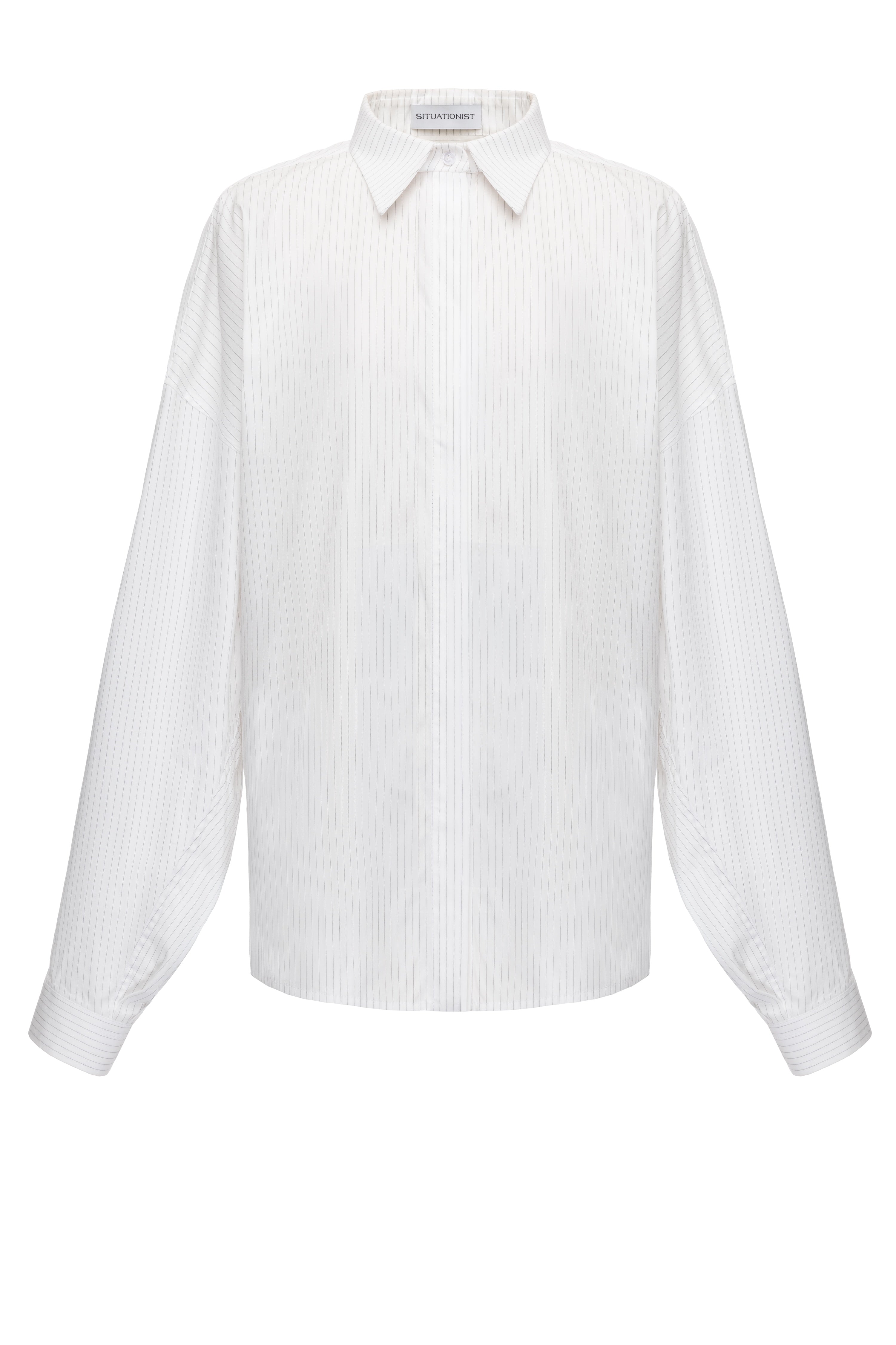 White Stripped Shirt