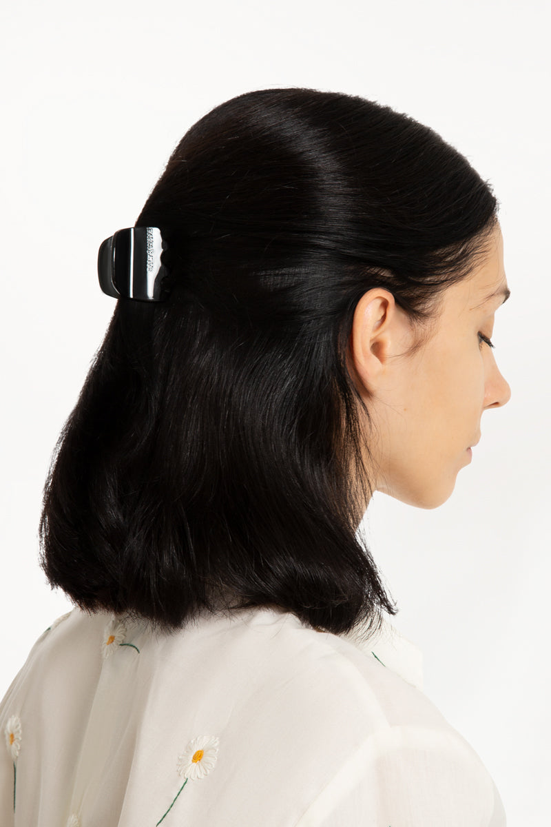 Black Baby Octopus Clip