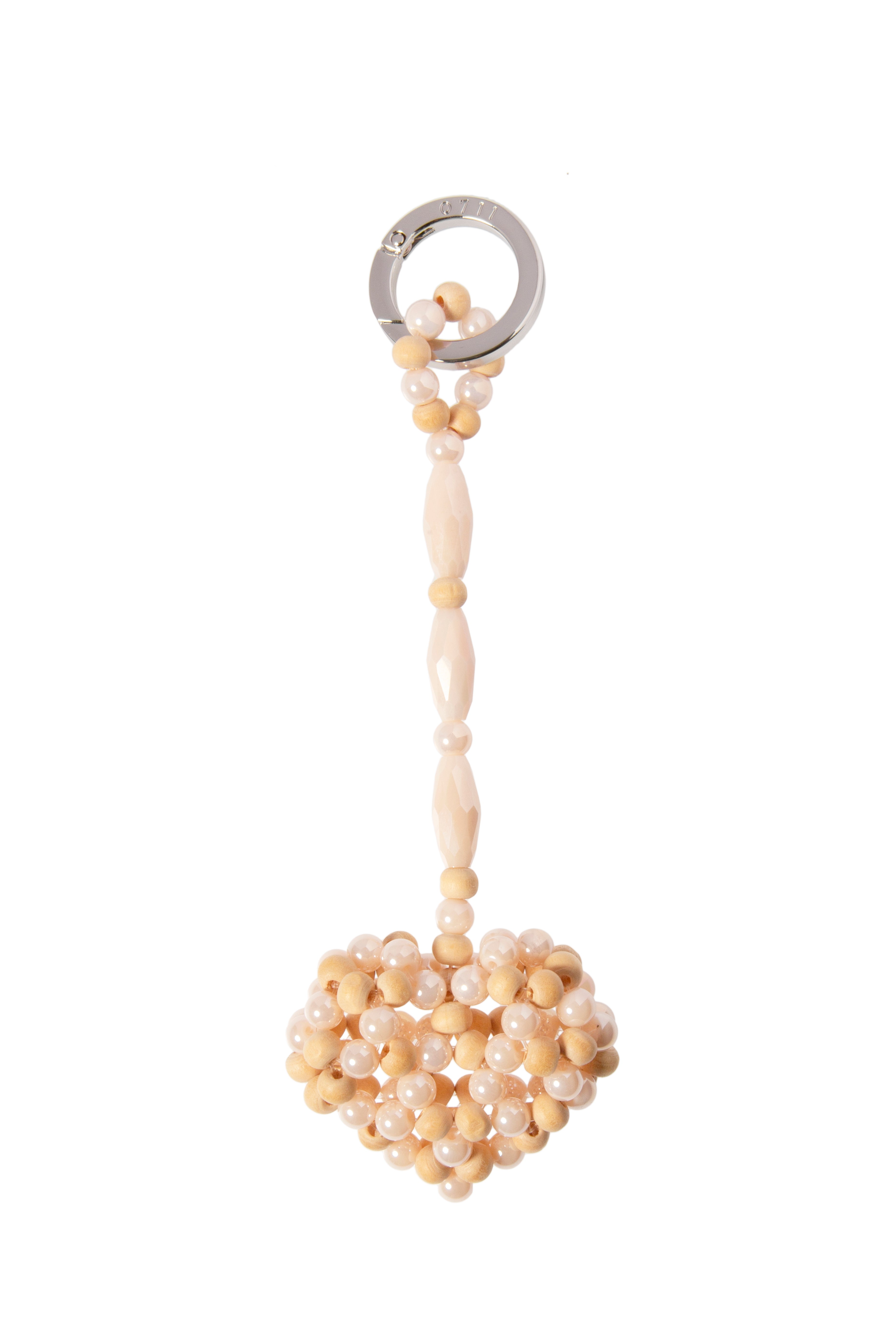 Heart-Shaped Keychain