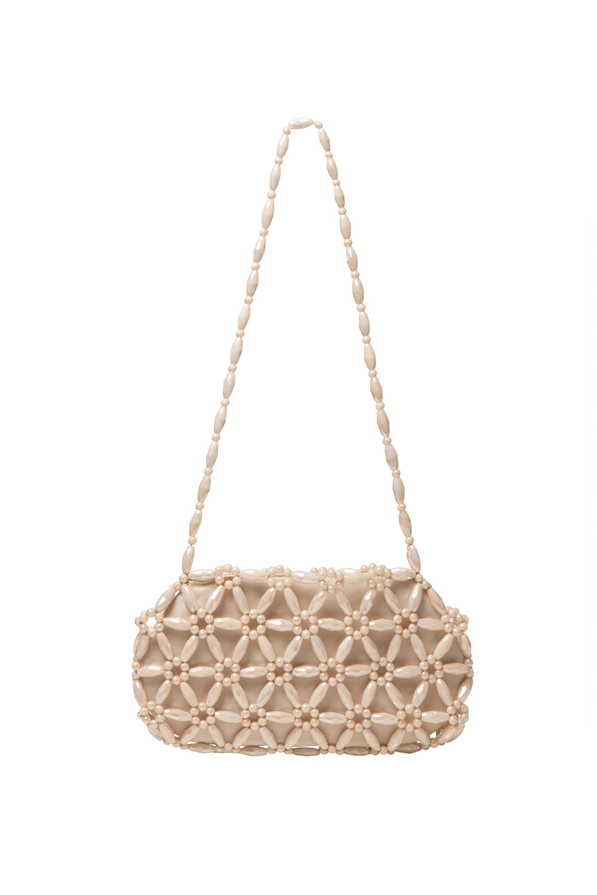Cream Tebea Shoulder Bag