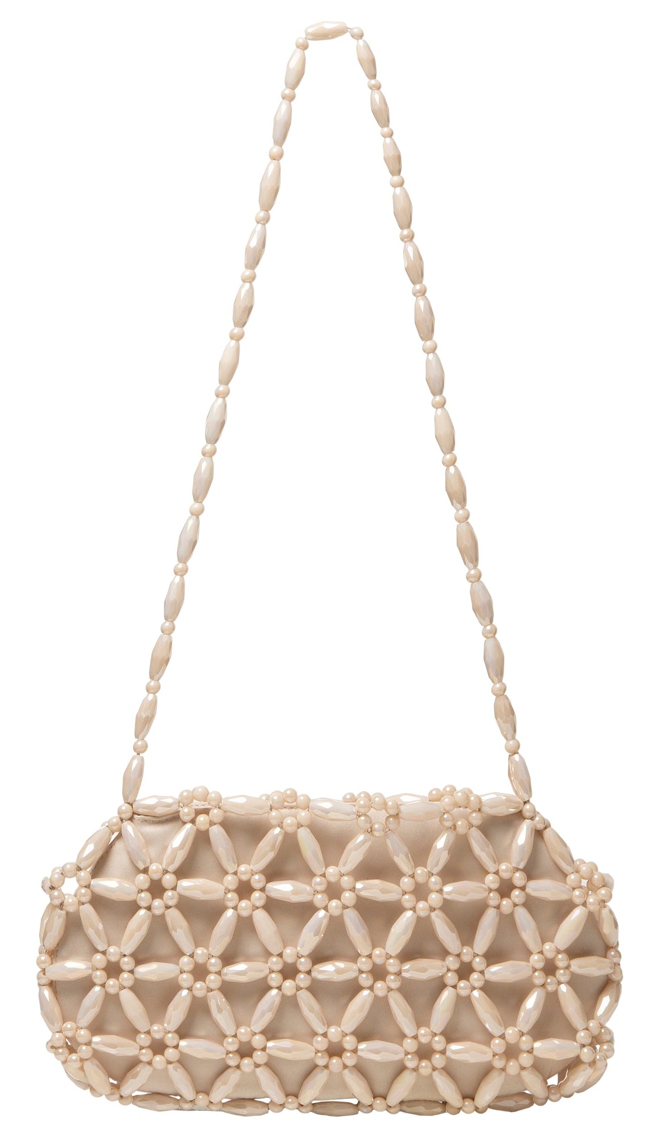 Cream Tebea Shoulder Bag