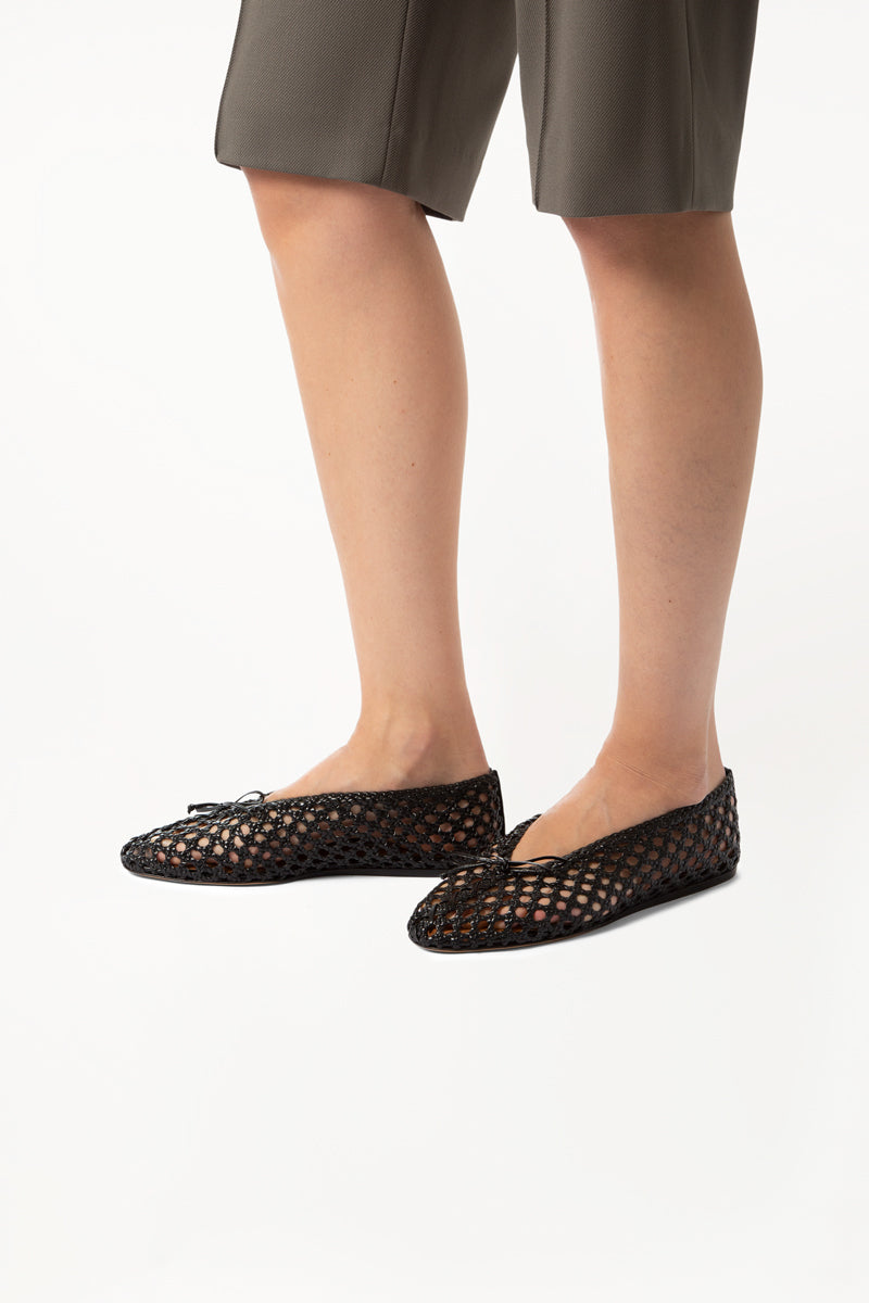 Black Regency Slippers