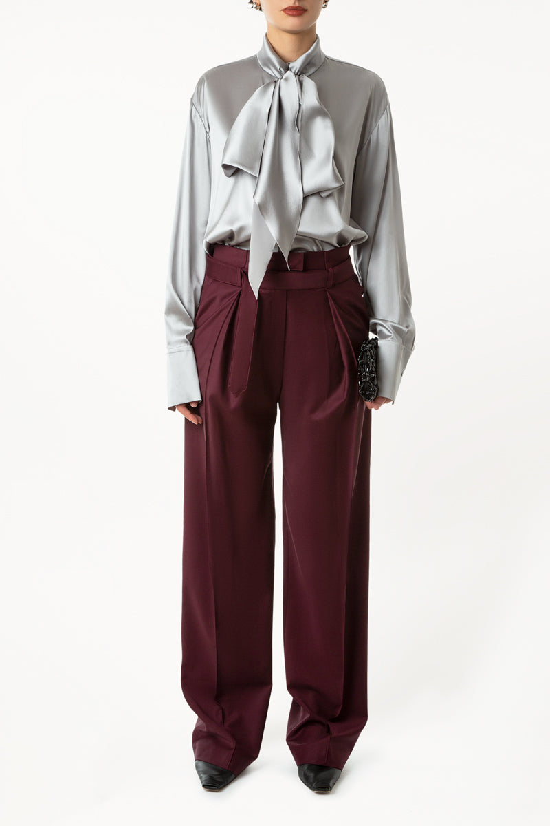 Detailed Waist Pants