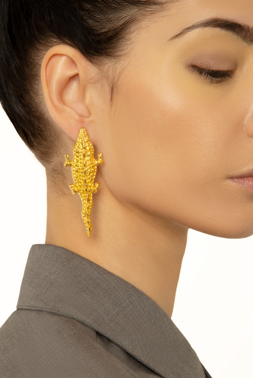 Crocodile Earrings