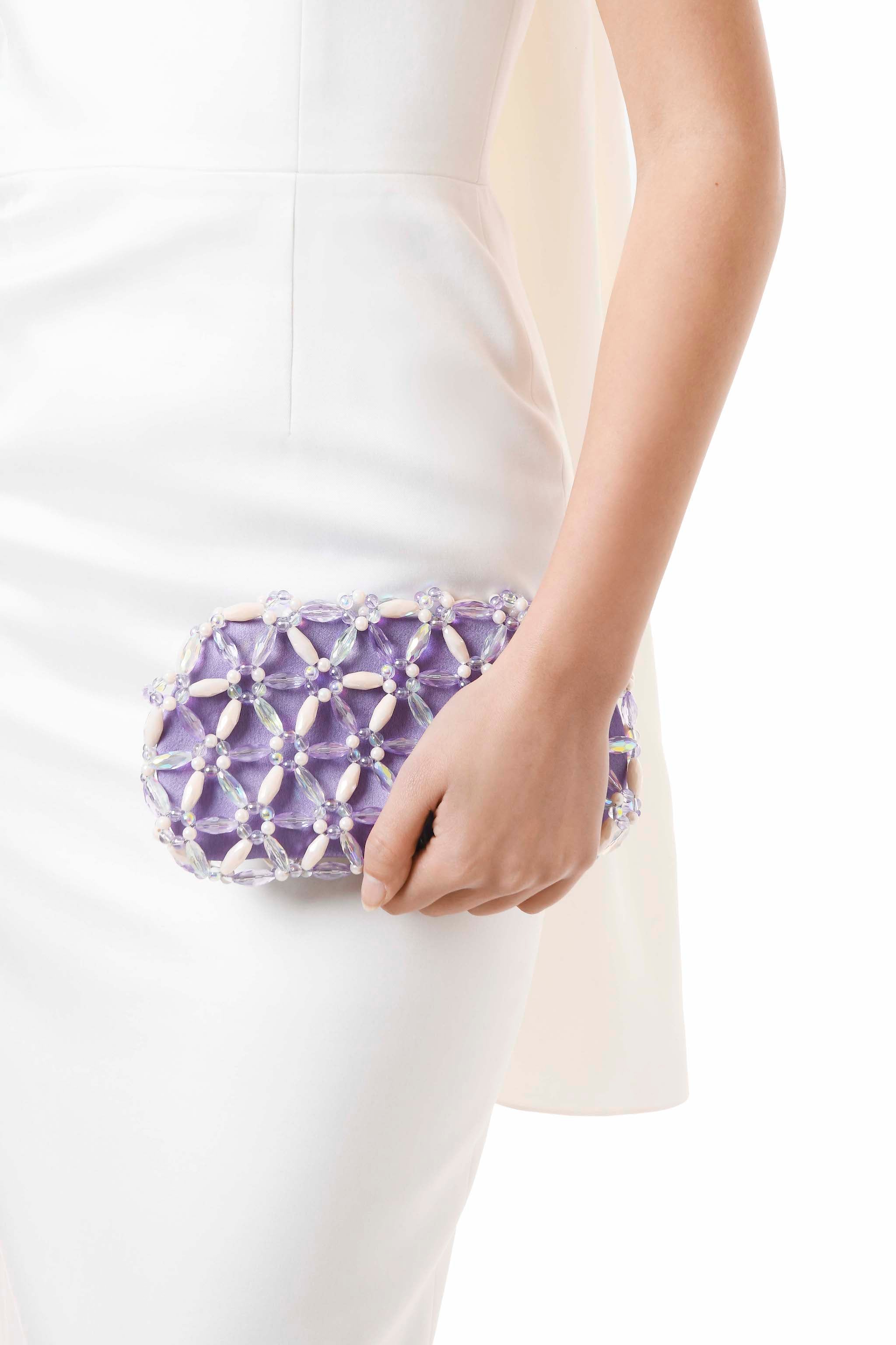 Purple & Tebea Clutch