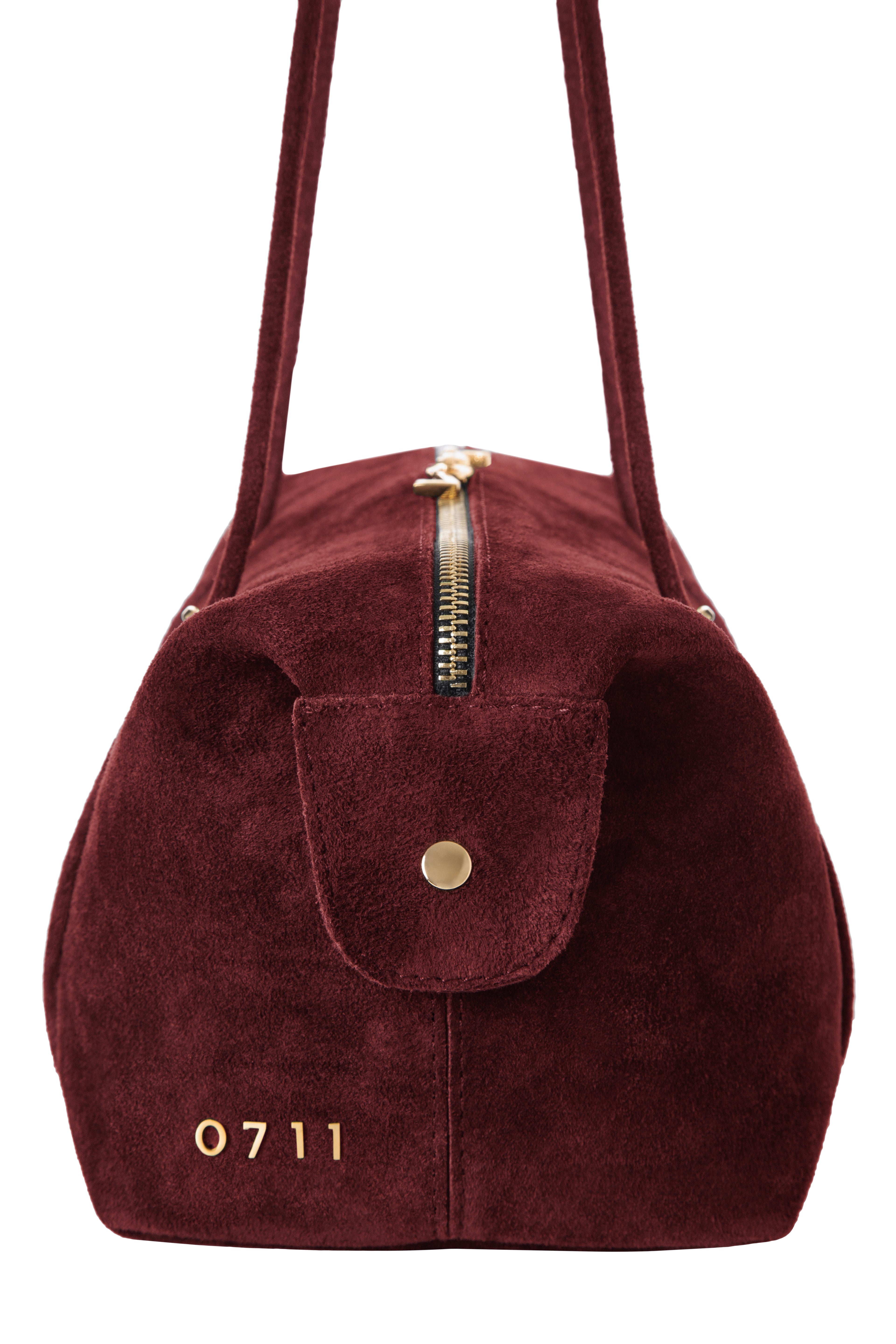 Burgundy Faye Shoulder Bag