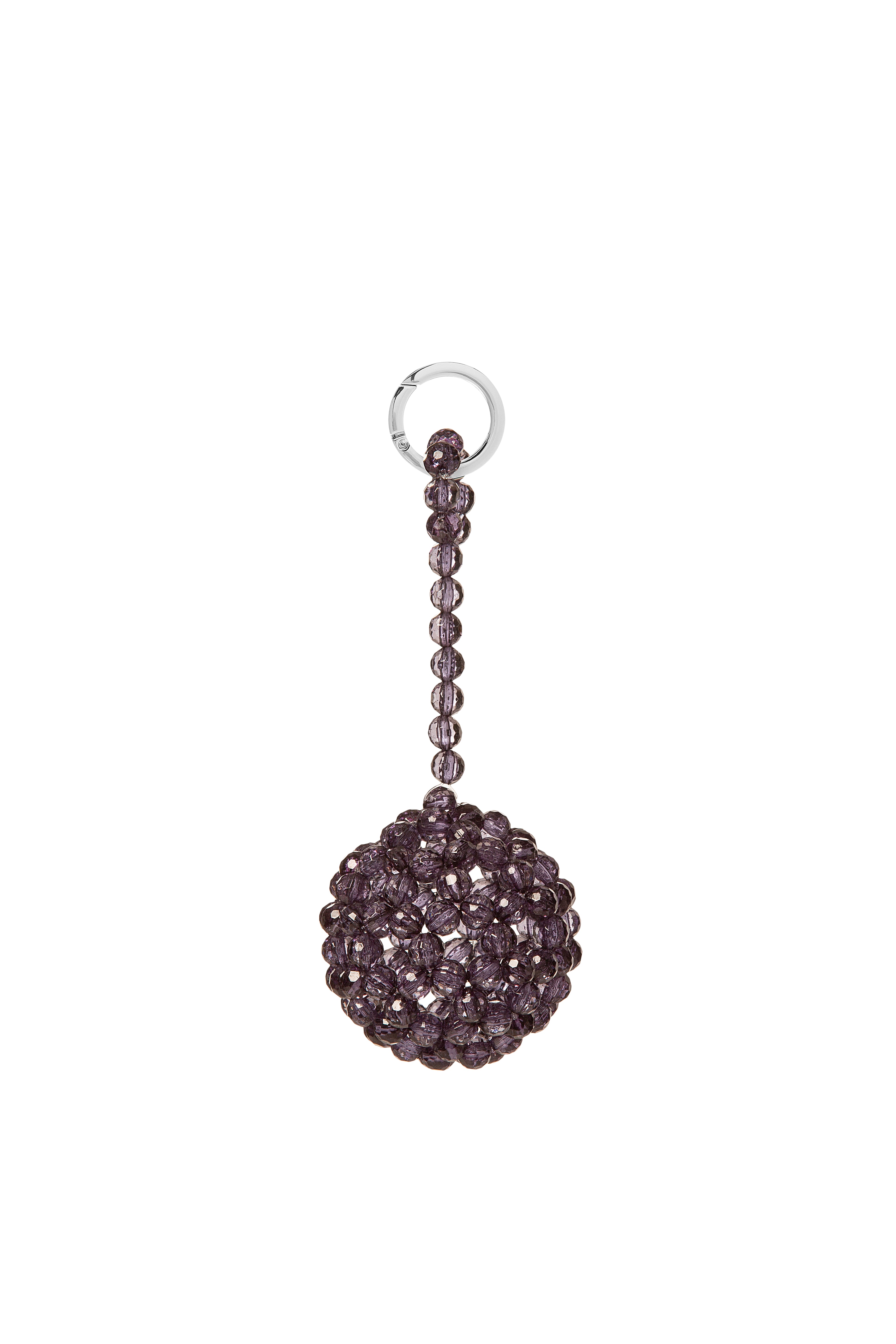 Navy Blue Ball Keychain