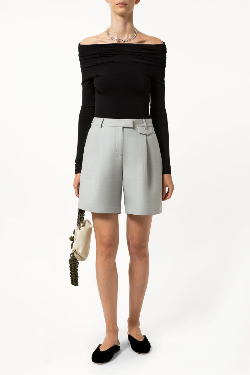 Grey Bermuda Shorts