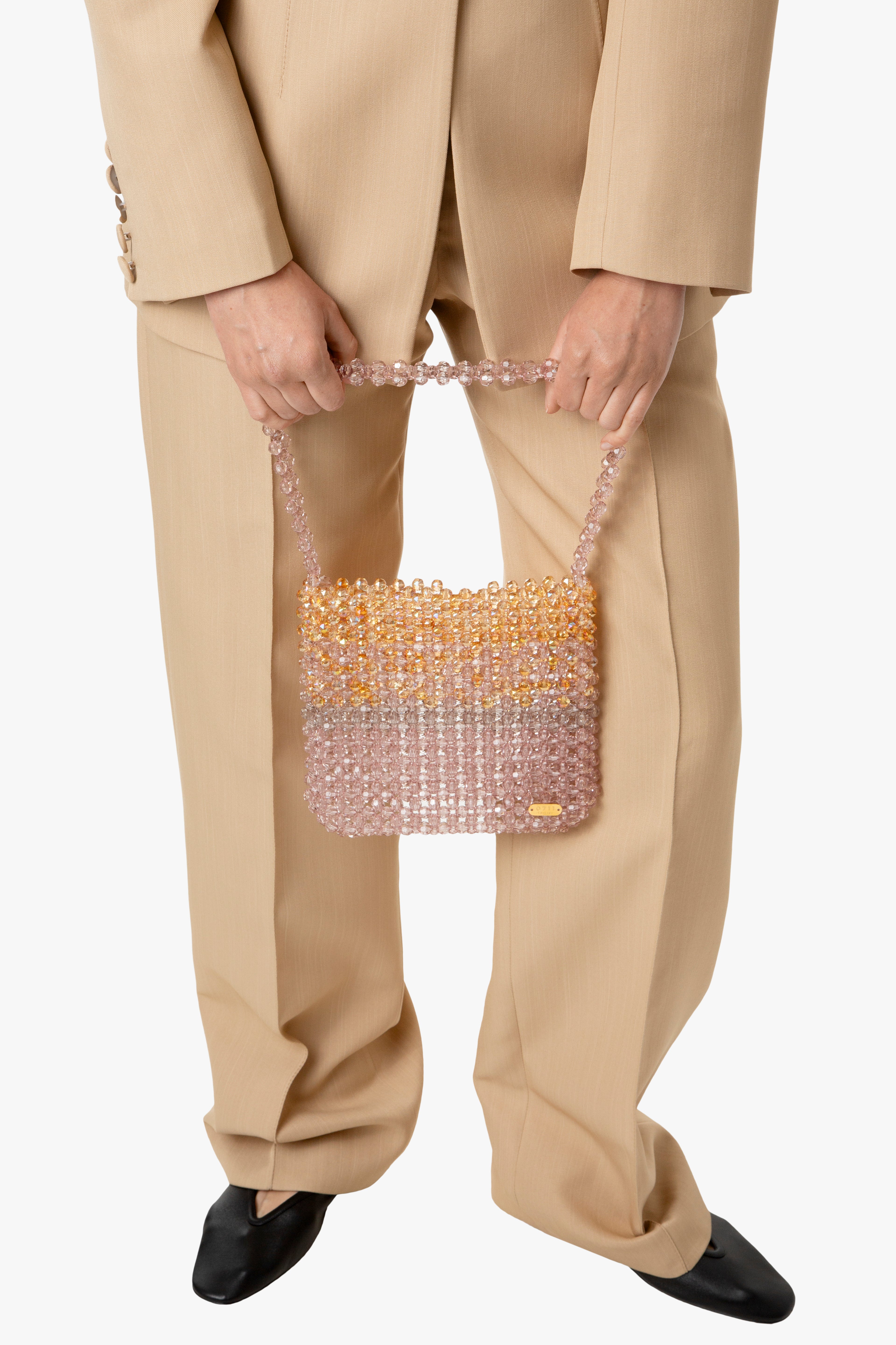 Multicolor Mark Shoulder Bag