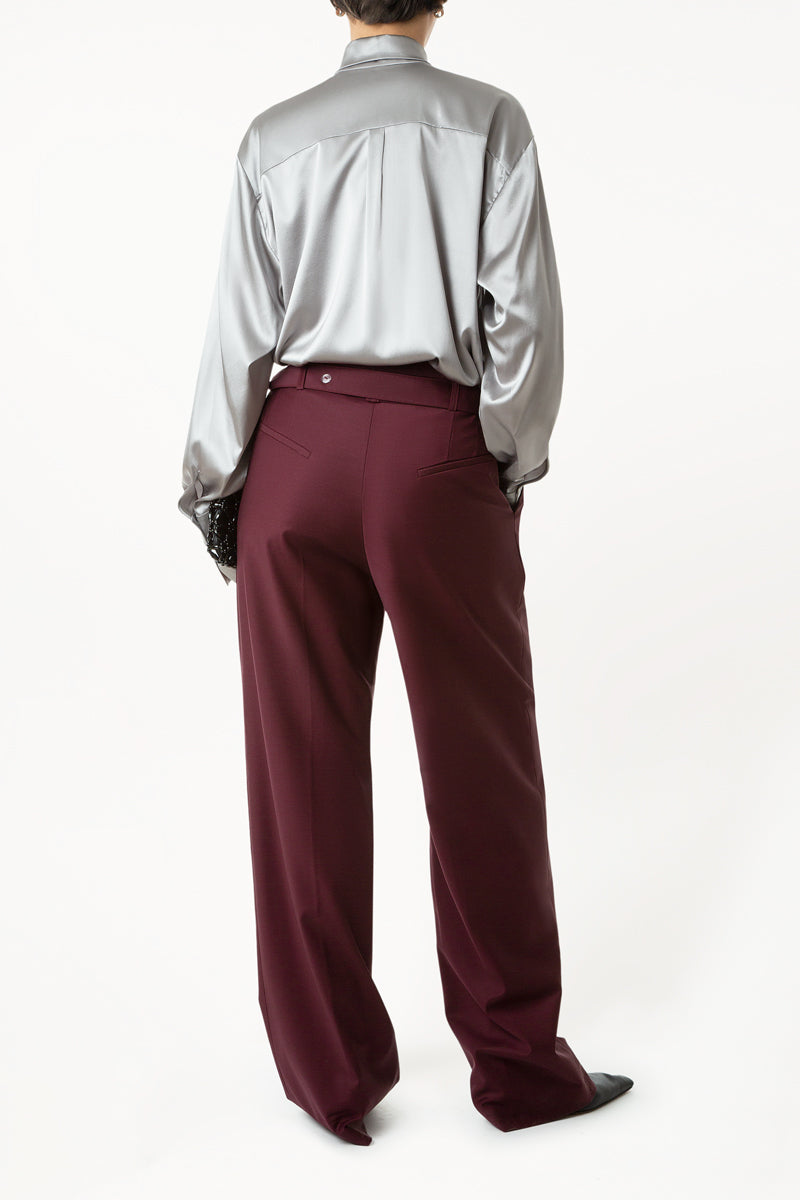 Detailed Waist Pants