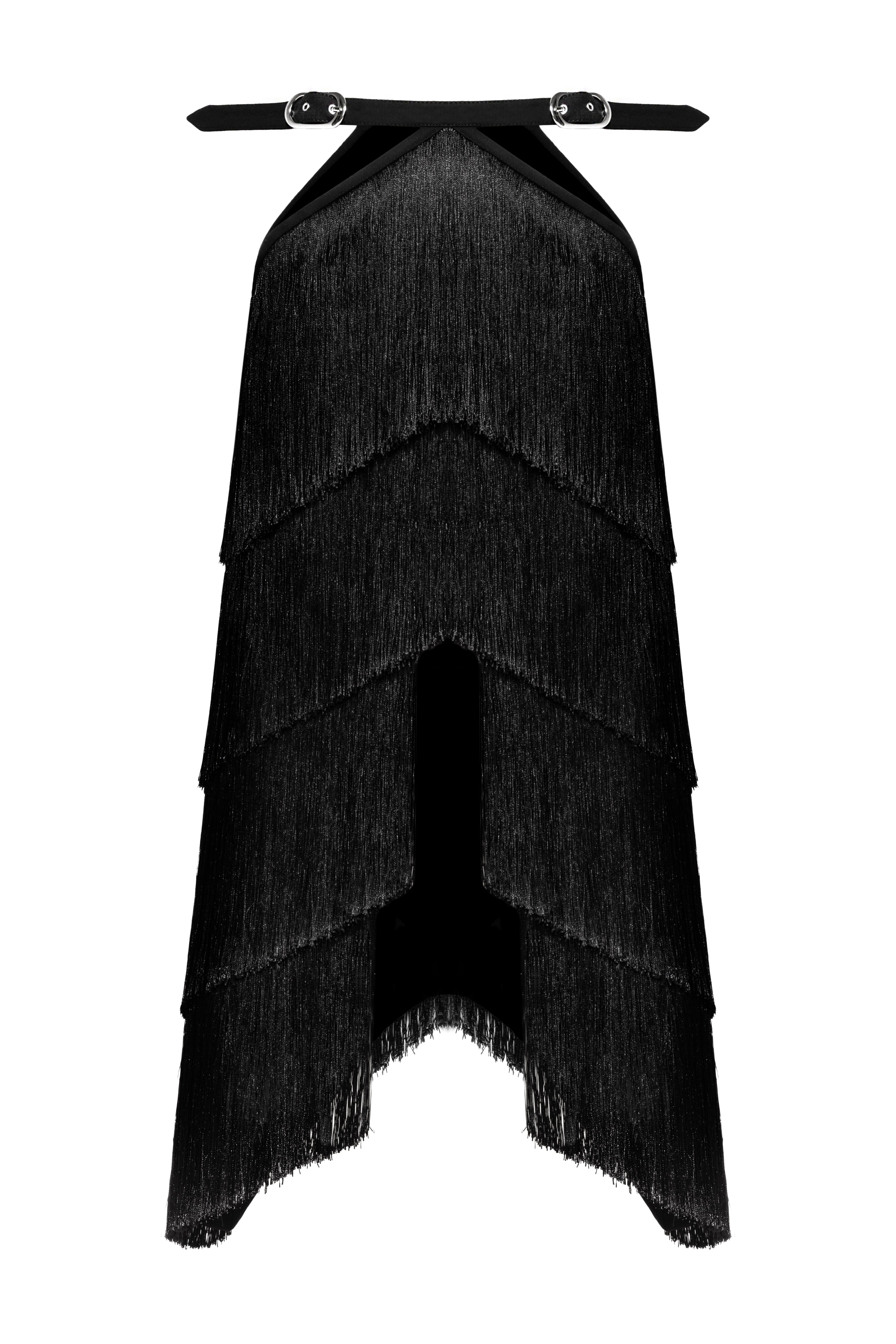 Reverse Fringe Skirt