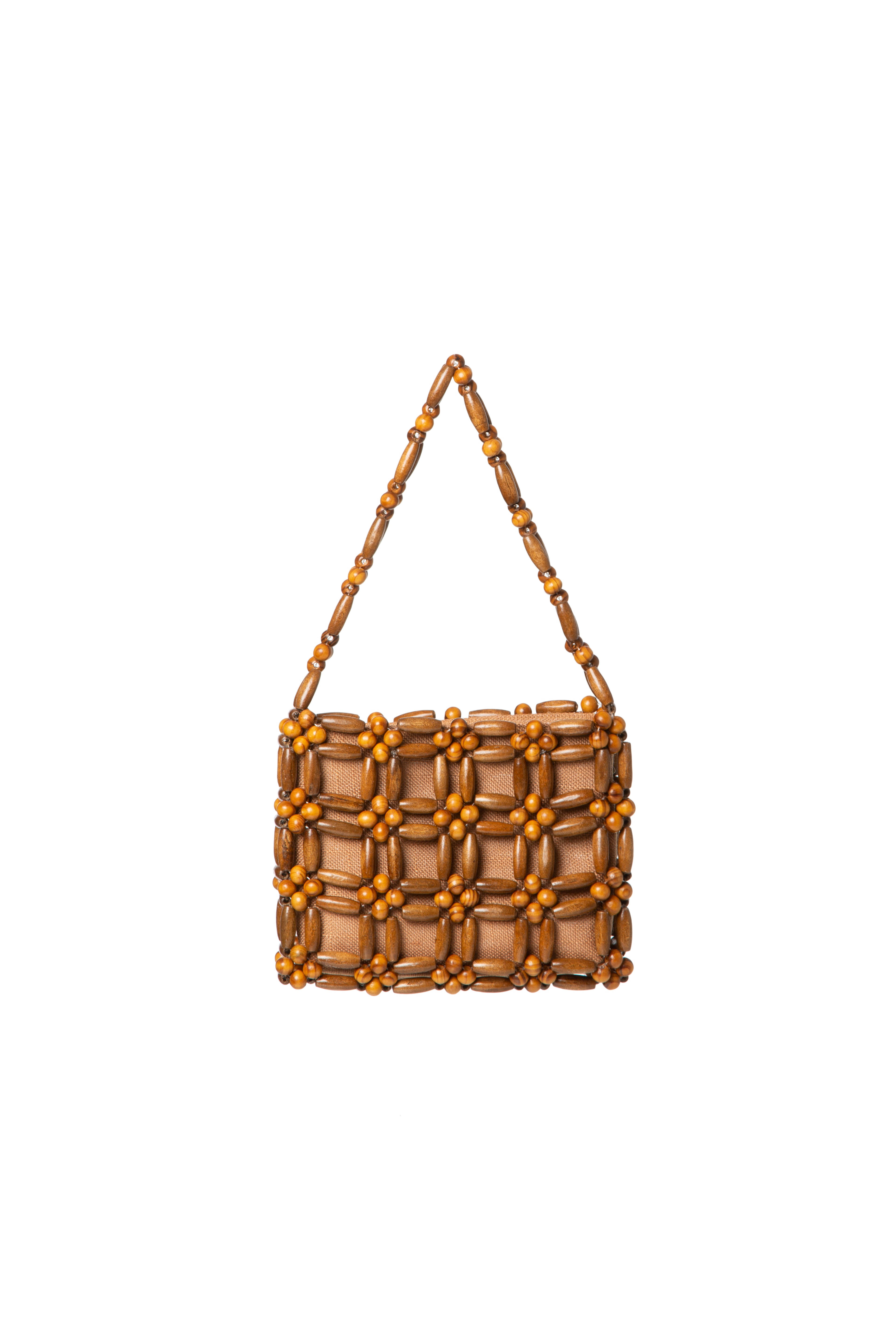 Brown Small Marisha Tote Bag