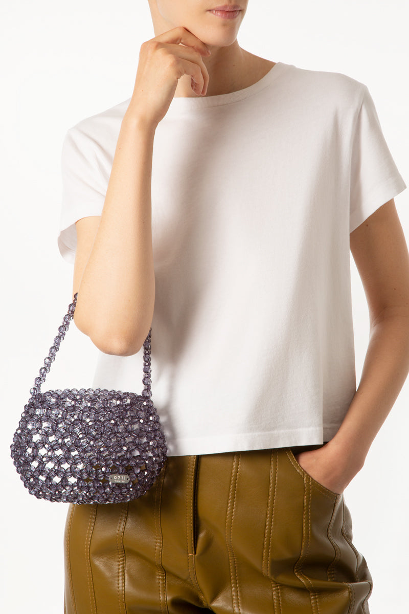 Navy Blue Mira Mini Bag