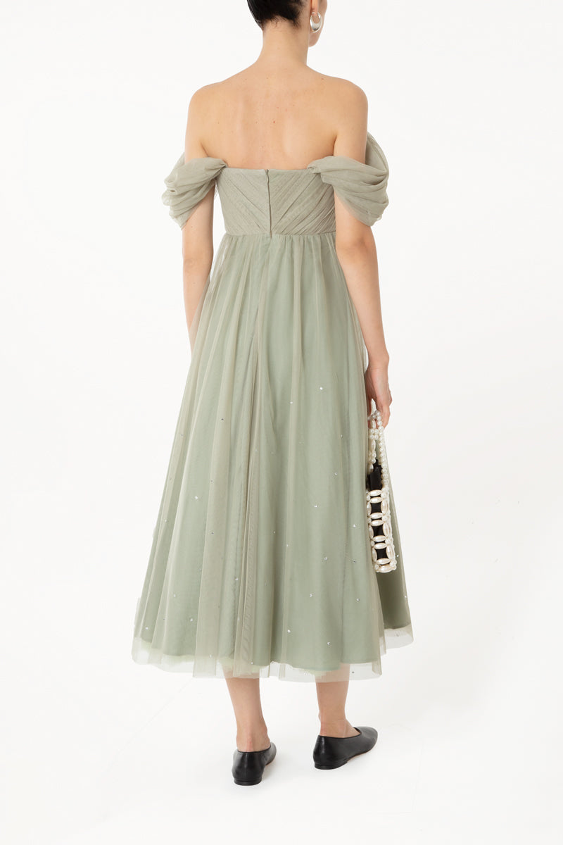 Mint Tulle Dress