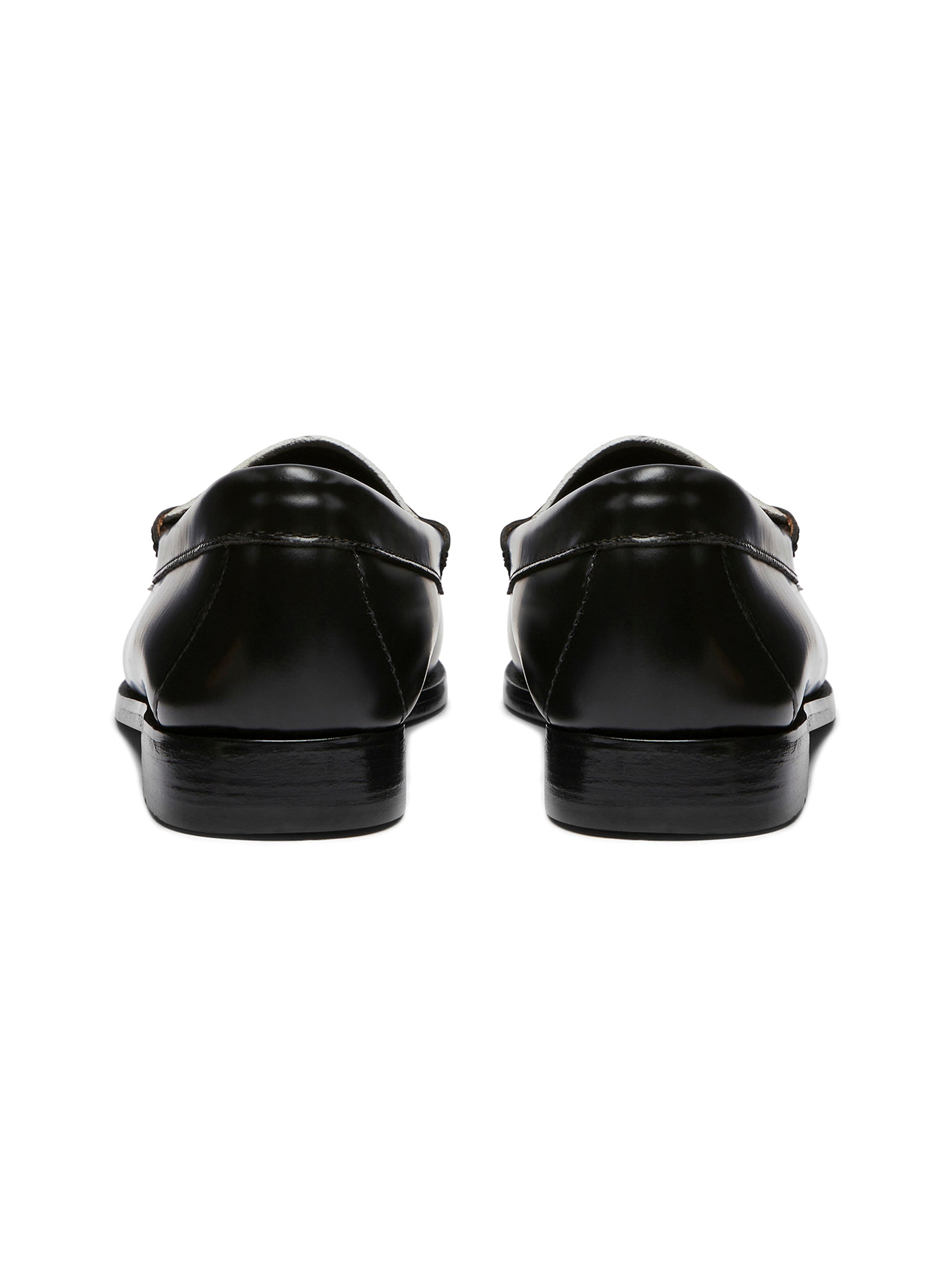 Weejuns Black/White Penny Loafers