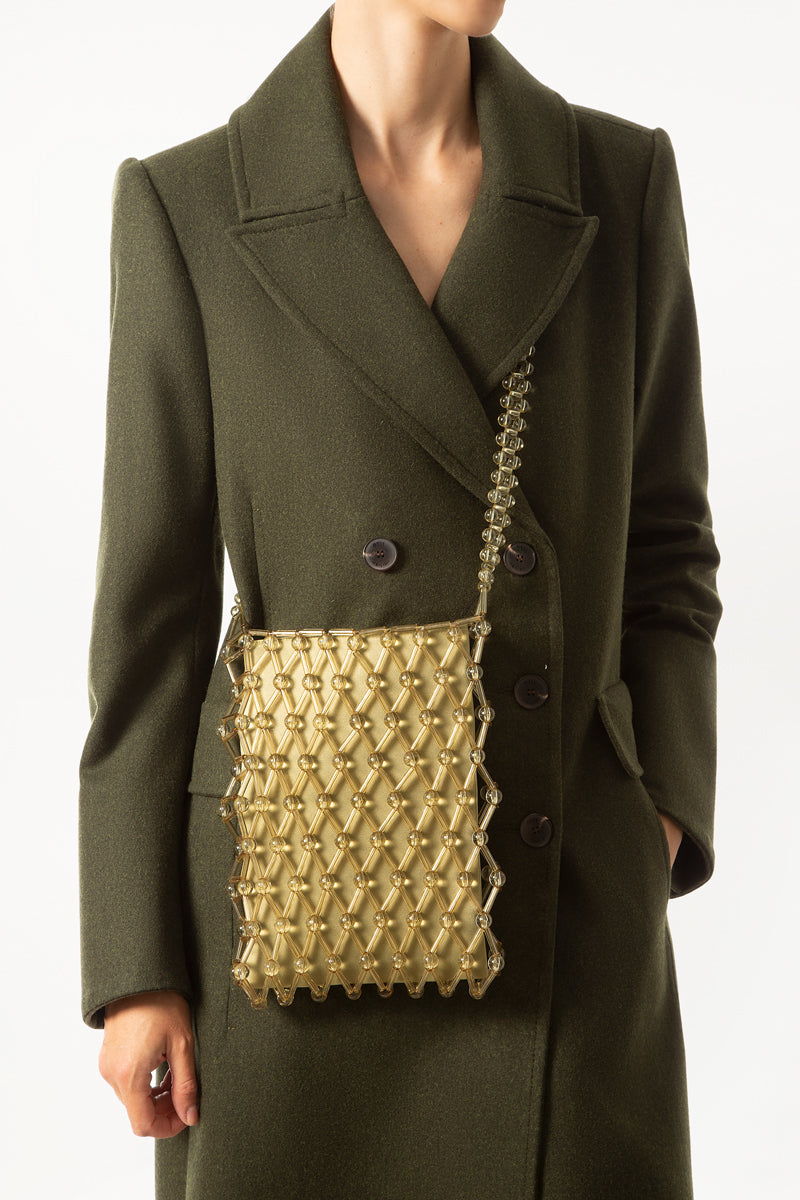 Khaki Luca Crossbody Bag
