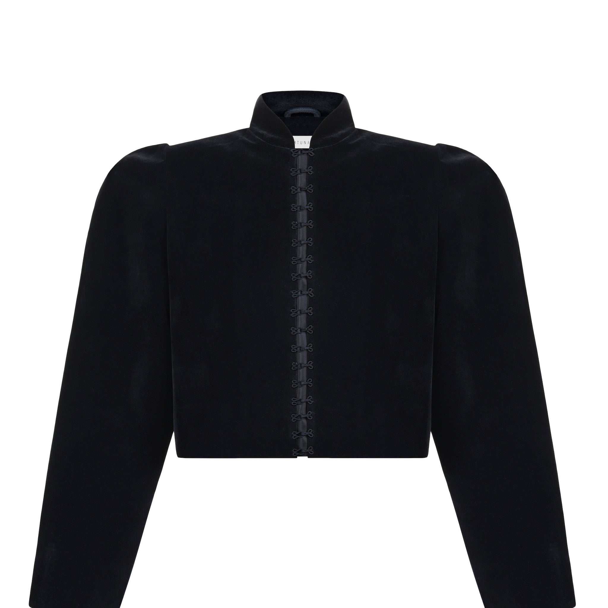 Puff Sleeved Velvet Jacket