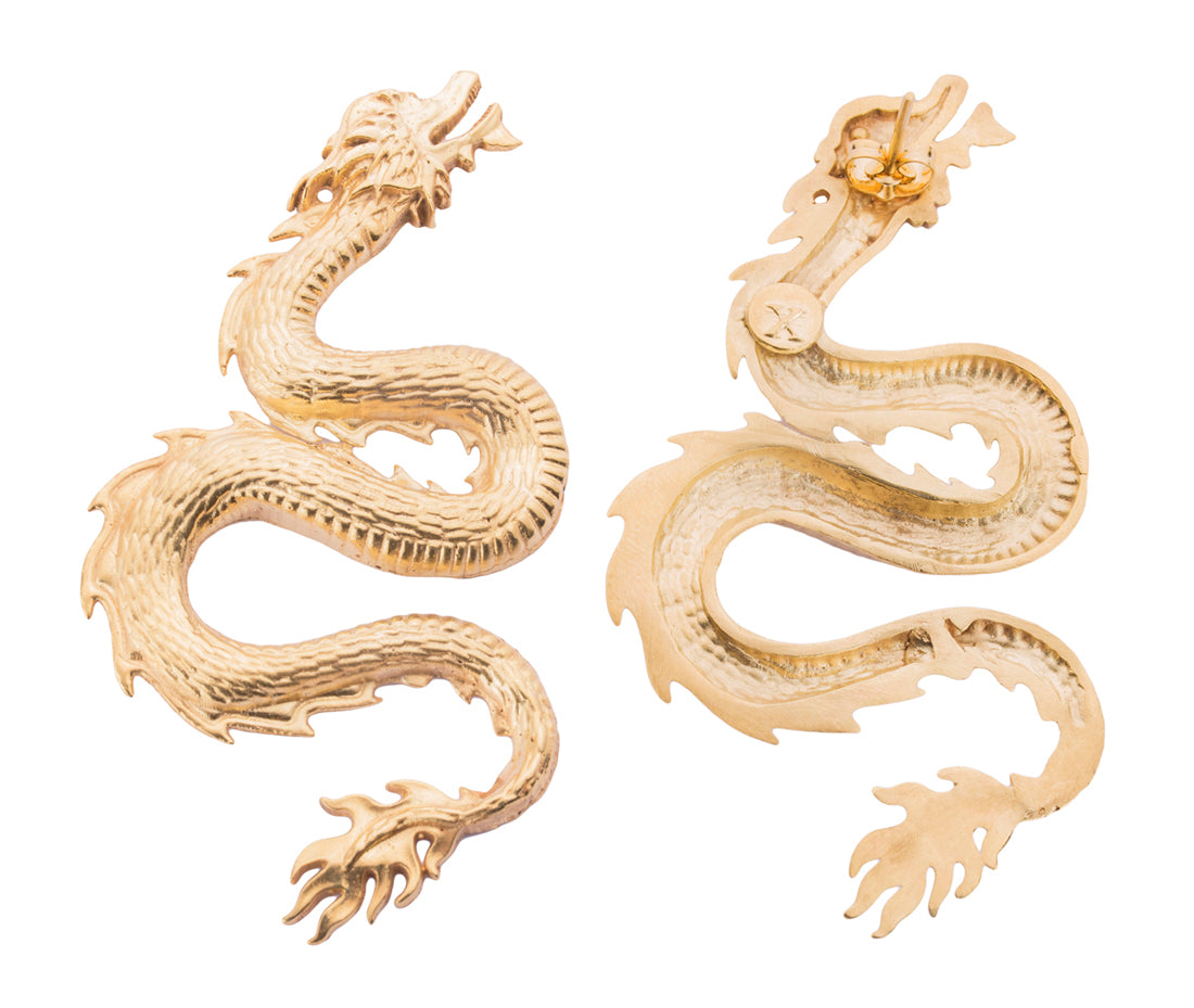 Small Dragon Earrings