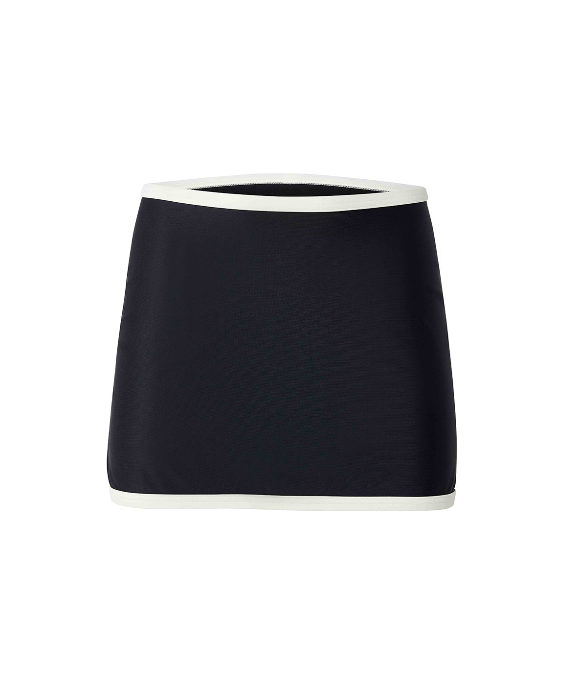 Black & Cream Cover-Up Skirt