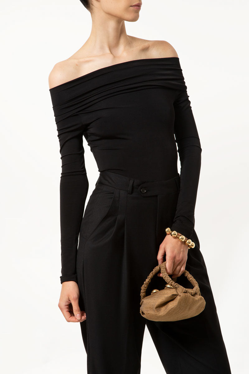 Black Cape Sleeve Body