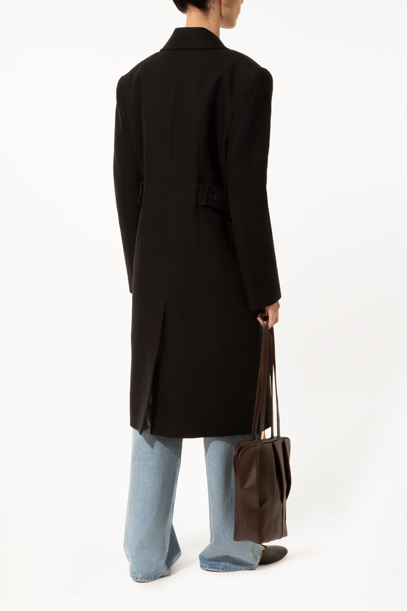 Black Boxy Coat