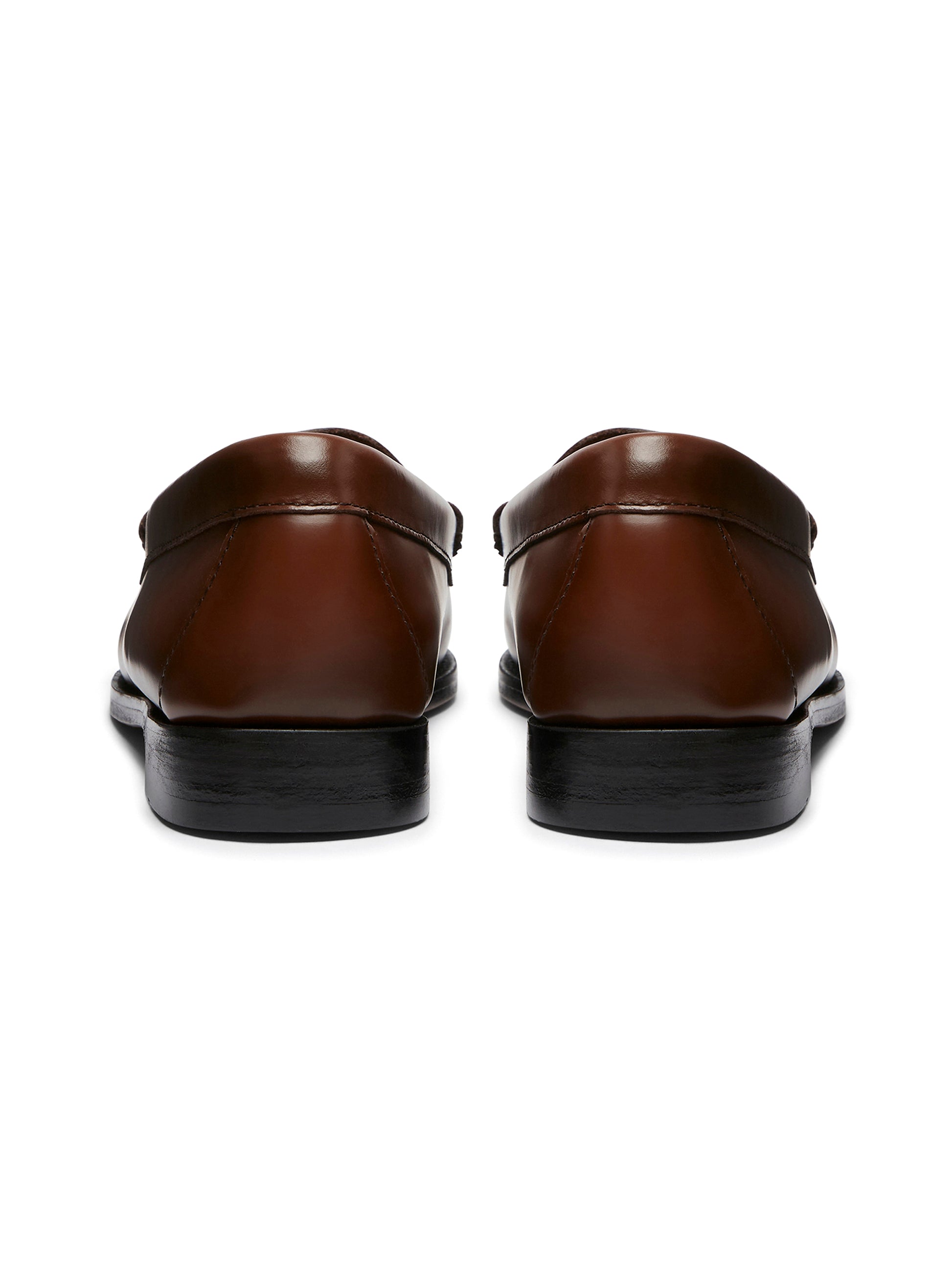 Weejuns Cognac Penny Loafers