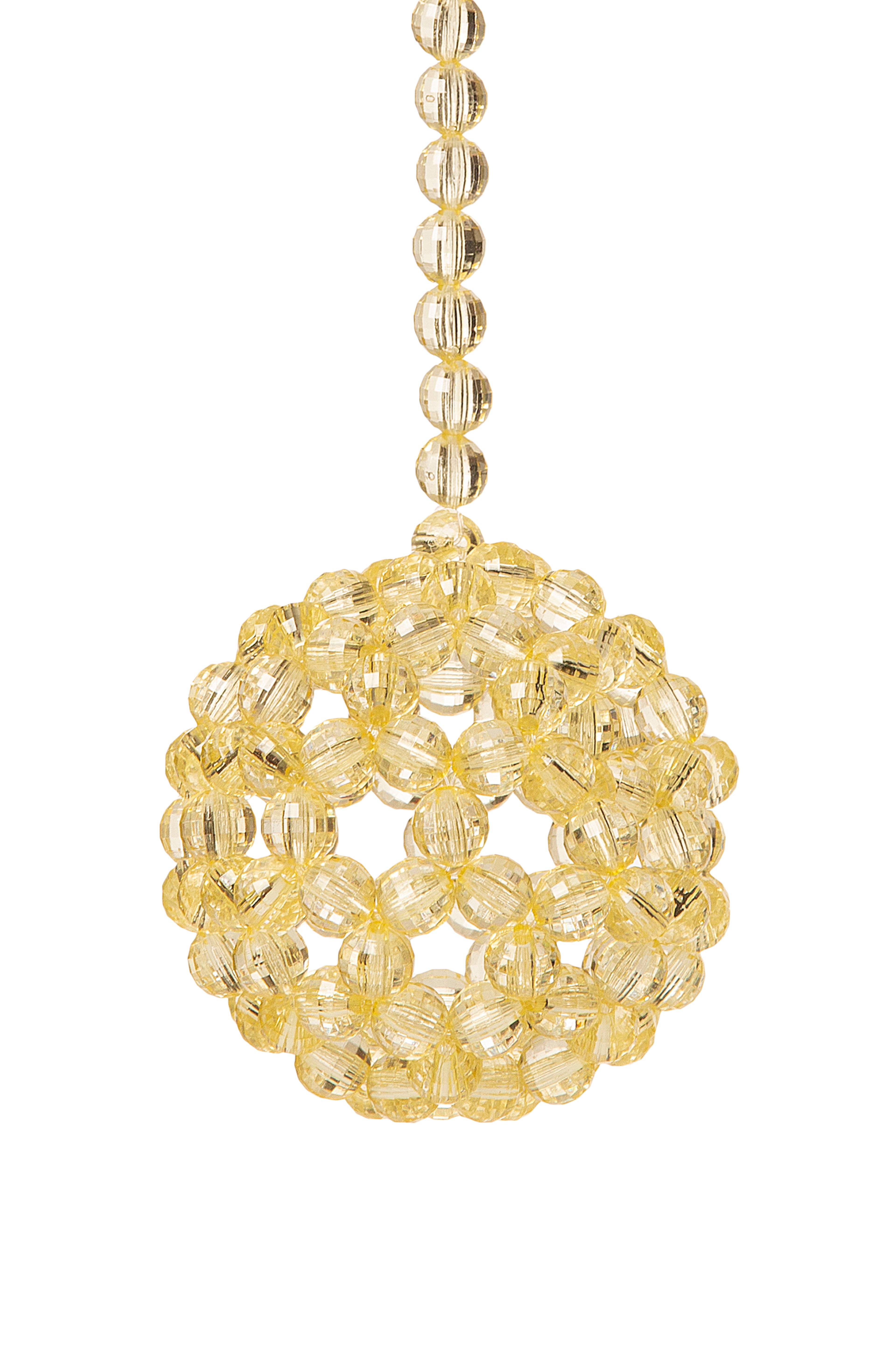 Yellow Ball Keychain