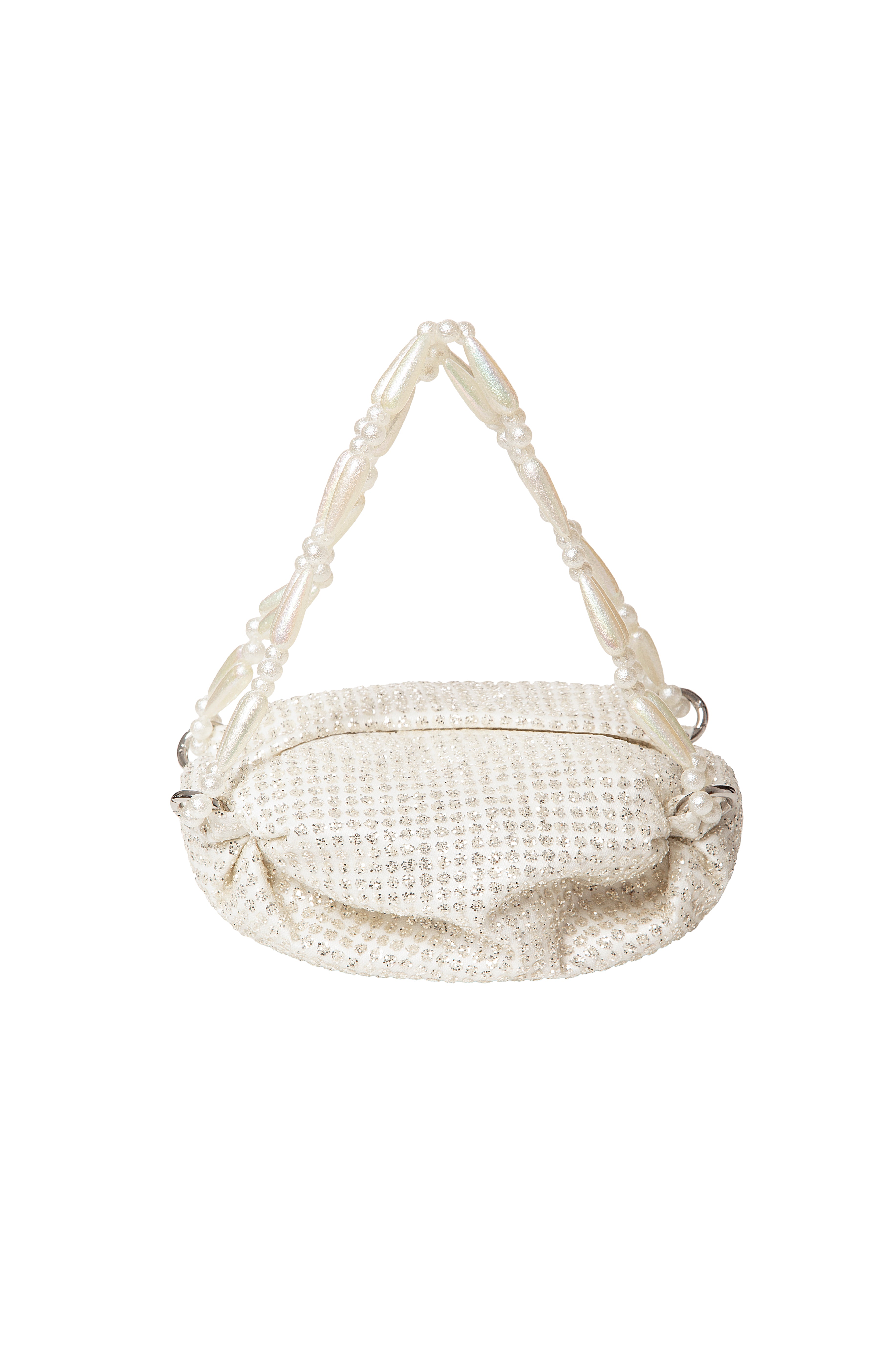 Sparkly White Tiny Nino Tote