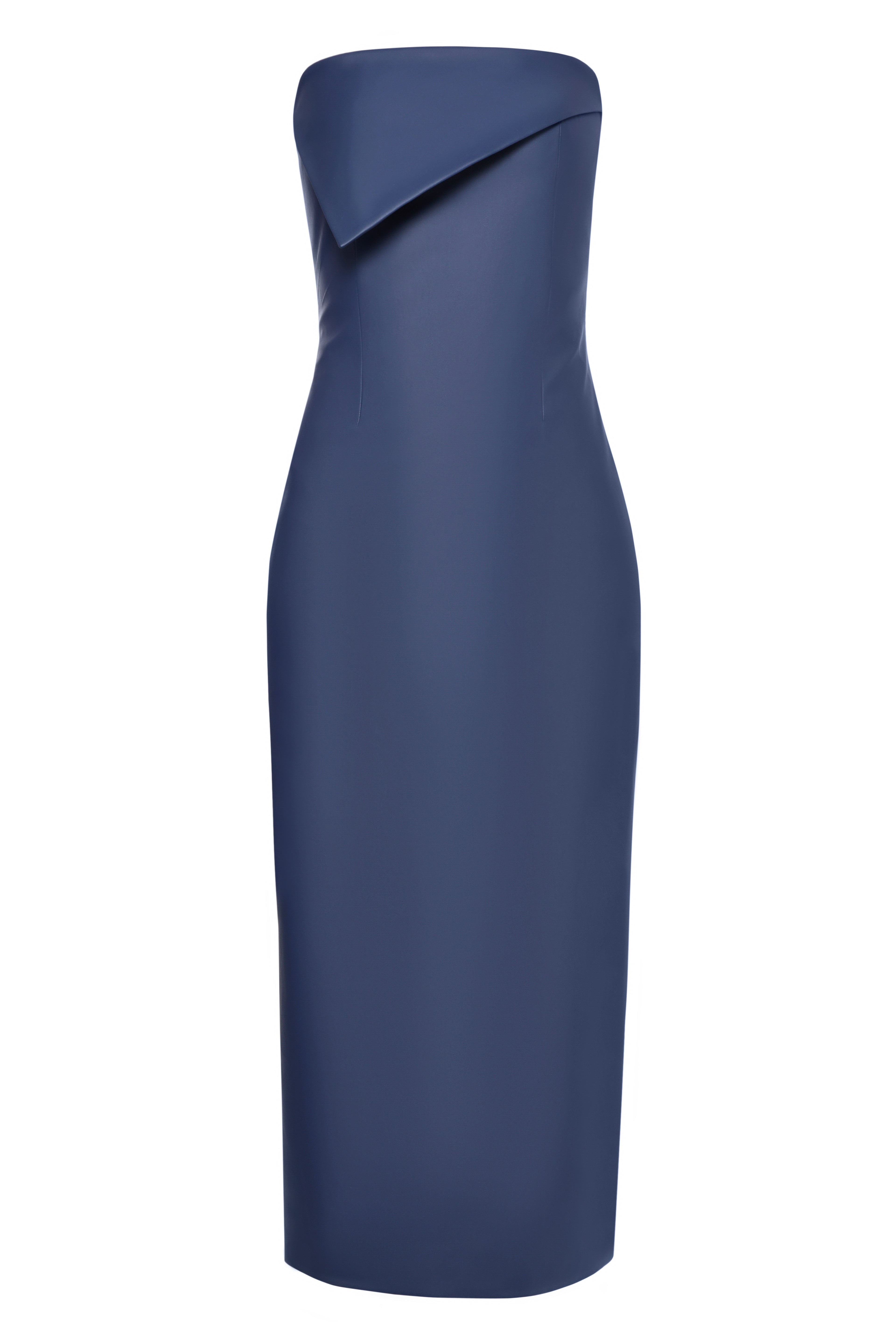 Blue Asymmetrical Dress