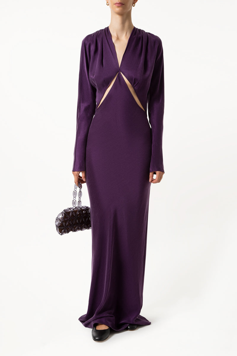 Purple Maxi Dress
