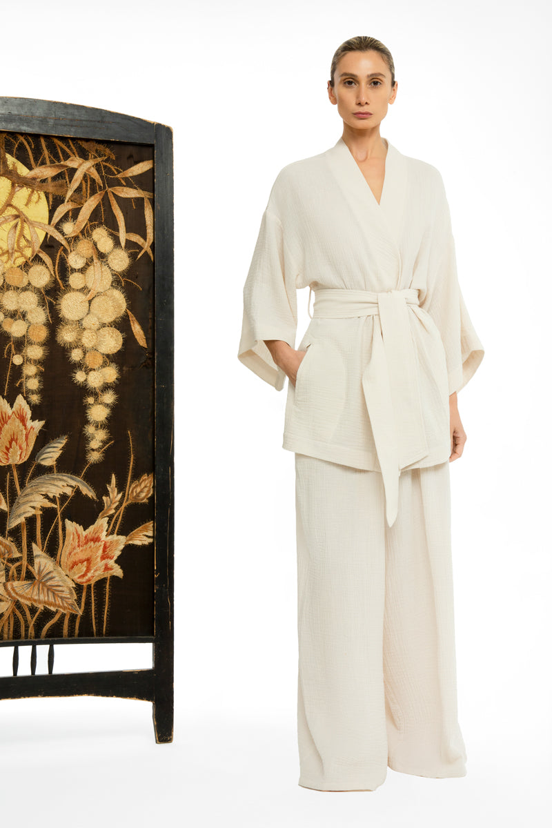 Porcelain Ikigai Trousers