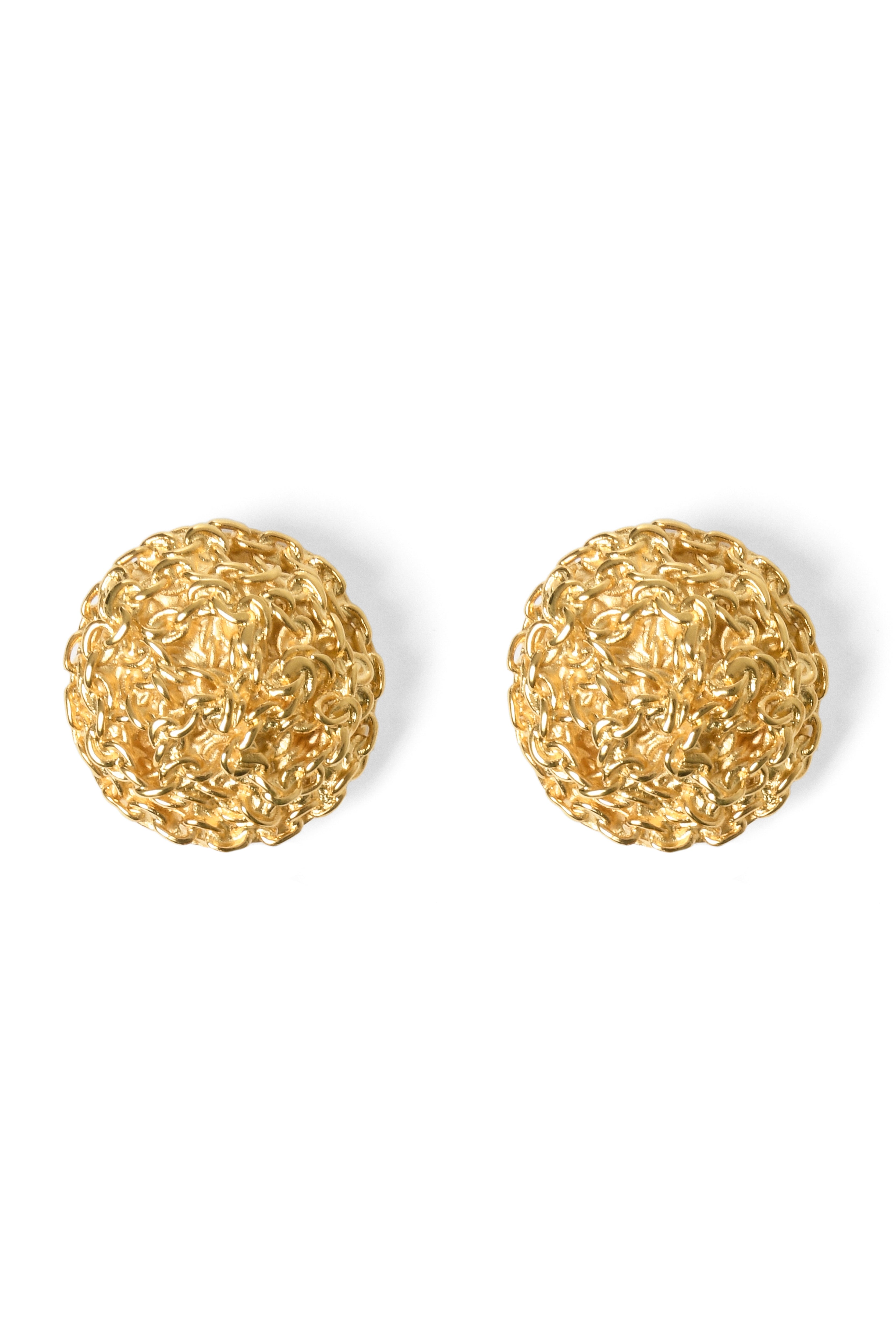 Gold Plated Chain-In Earrings