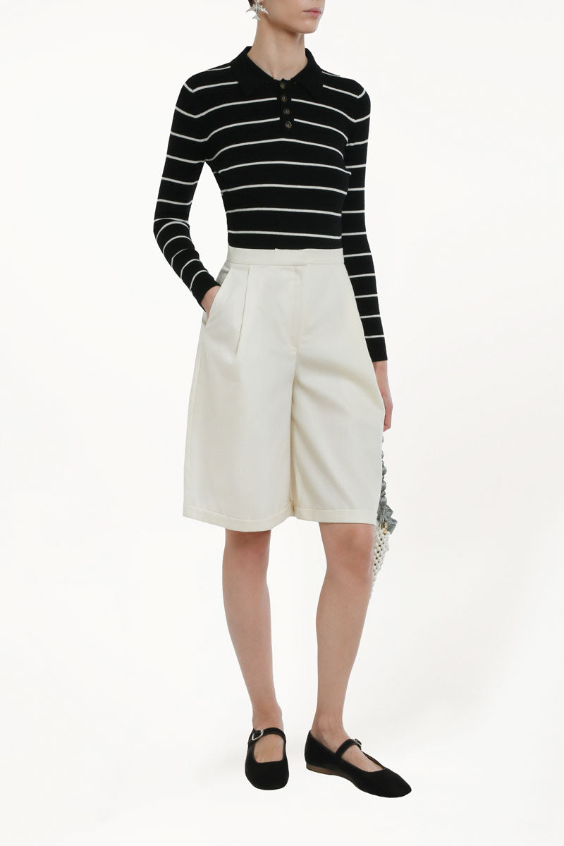 Off-White Bermuda Shorts