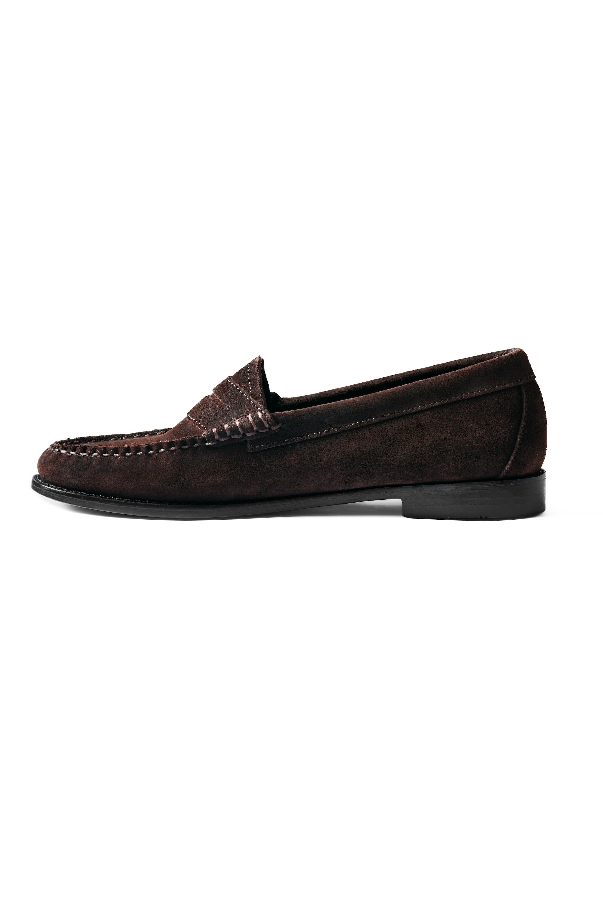 Chocolate Suede Loafers