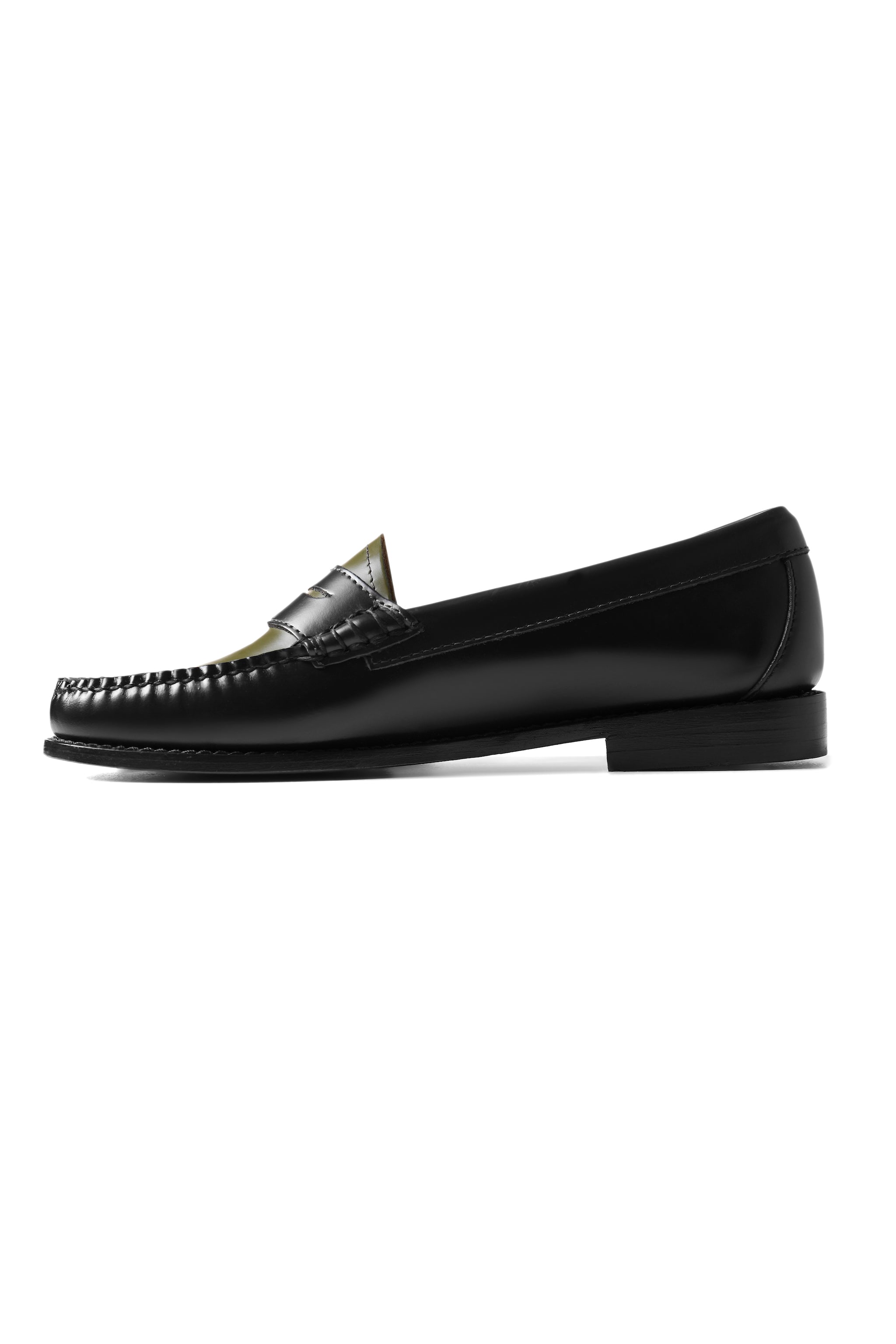 Weejuns Black & Green Loafers