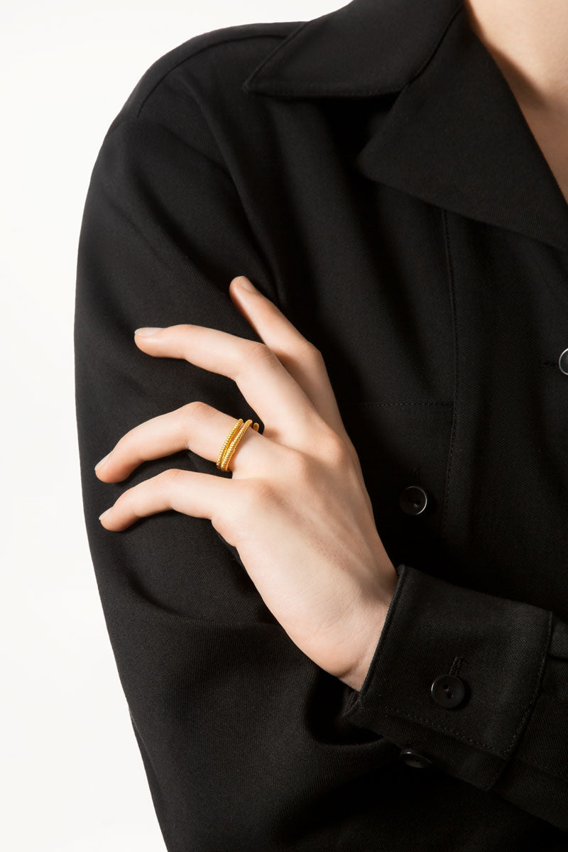 Ring with the Wound Decoration