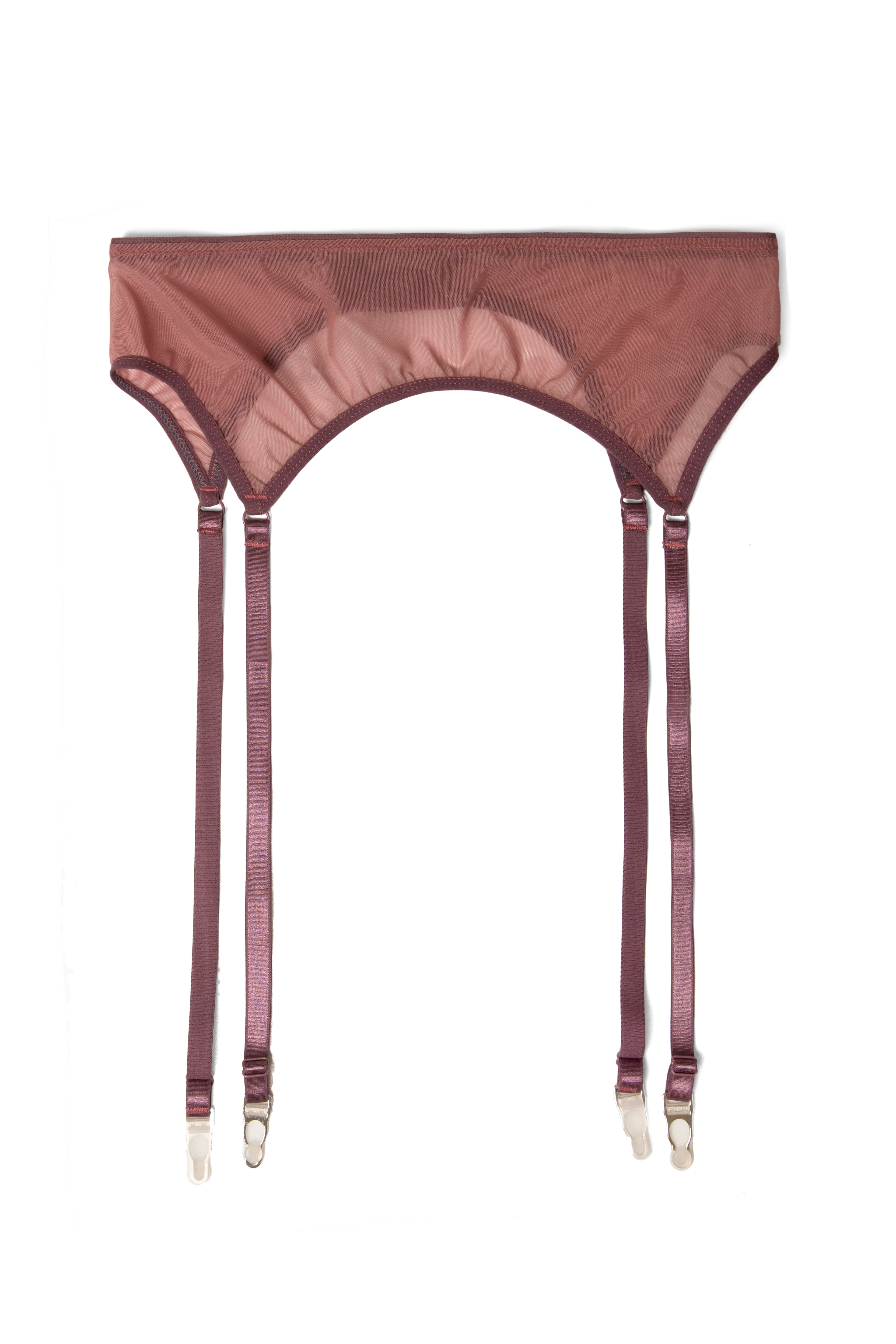 Pink Transparent Garter