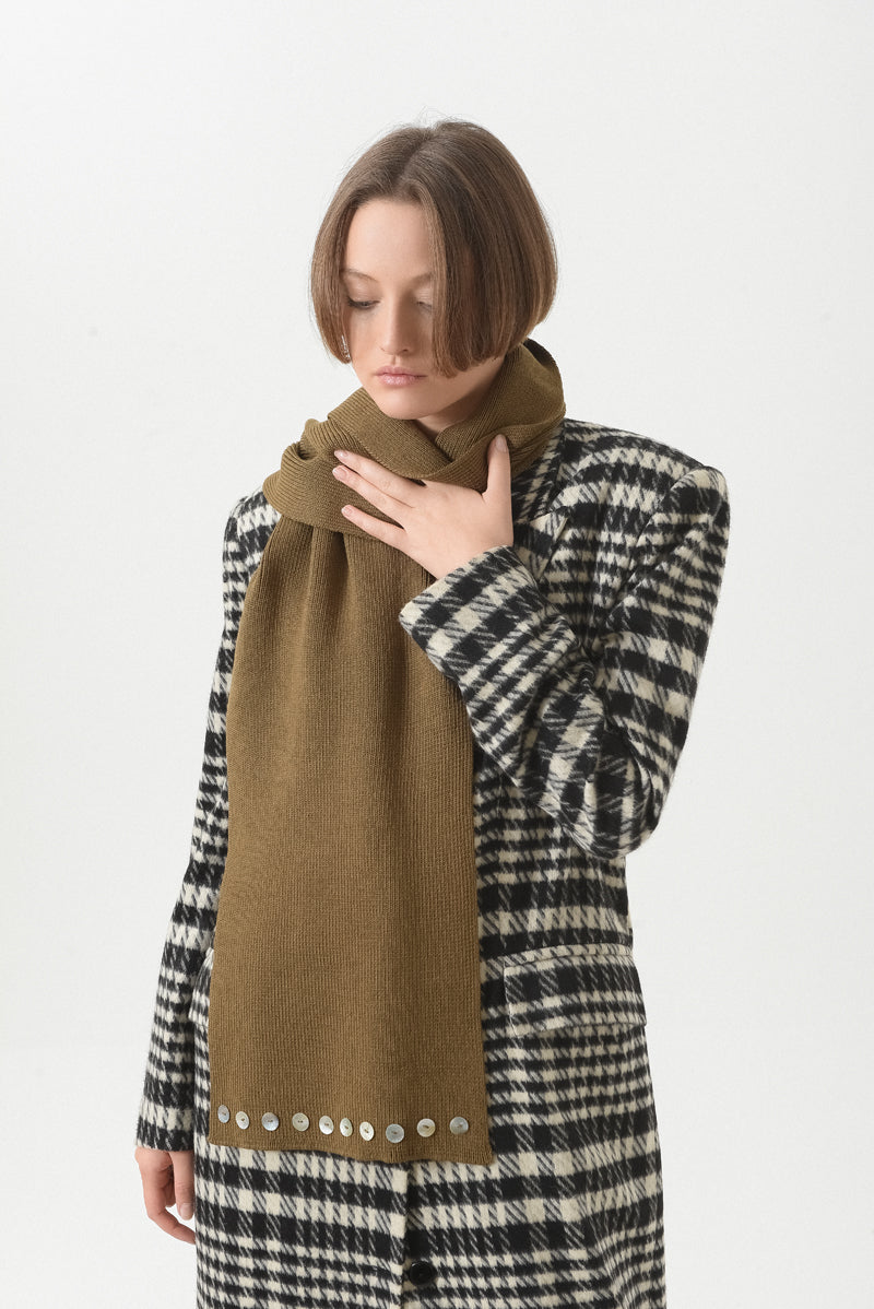 Brown Isola Scarf