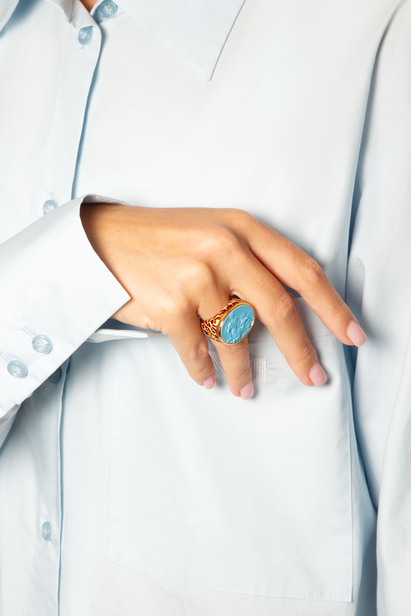 Classic Jaguar Ring Venere Marina