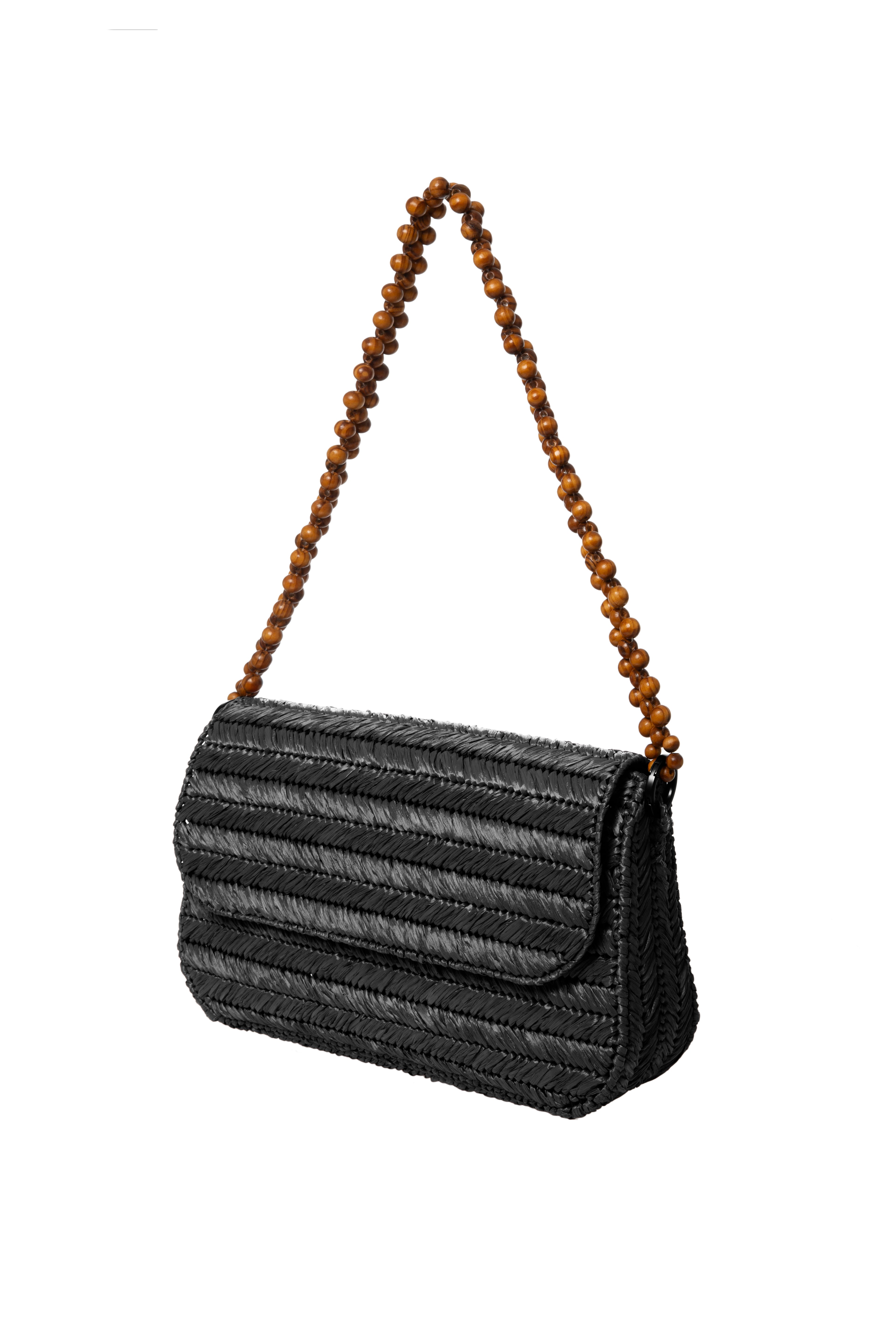 Black Hazel Shoulder Bag