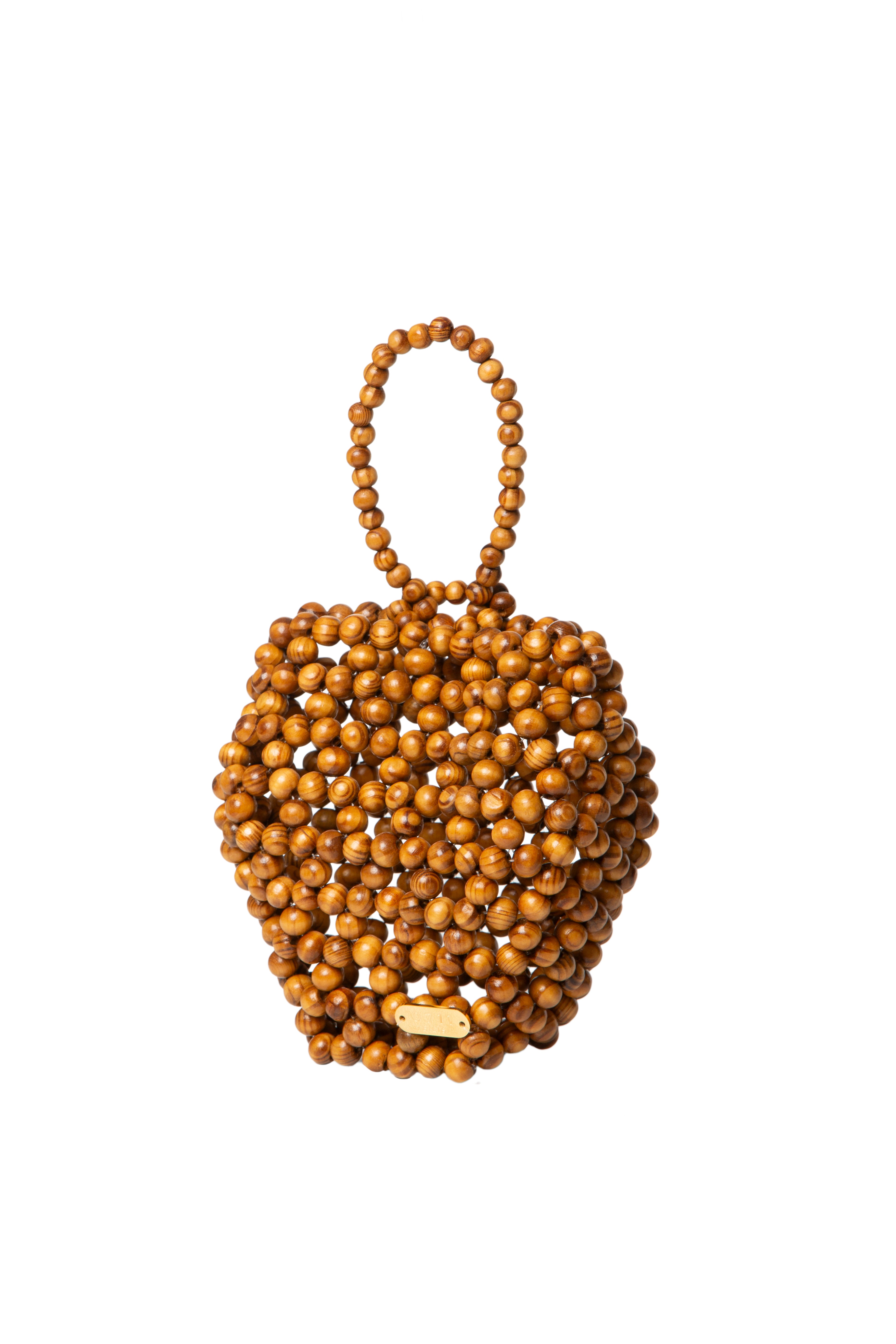 Brown Strawberry Small Bag