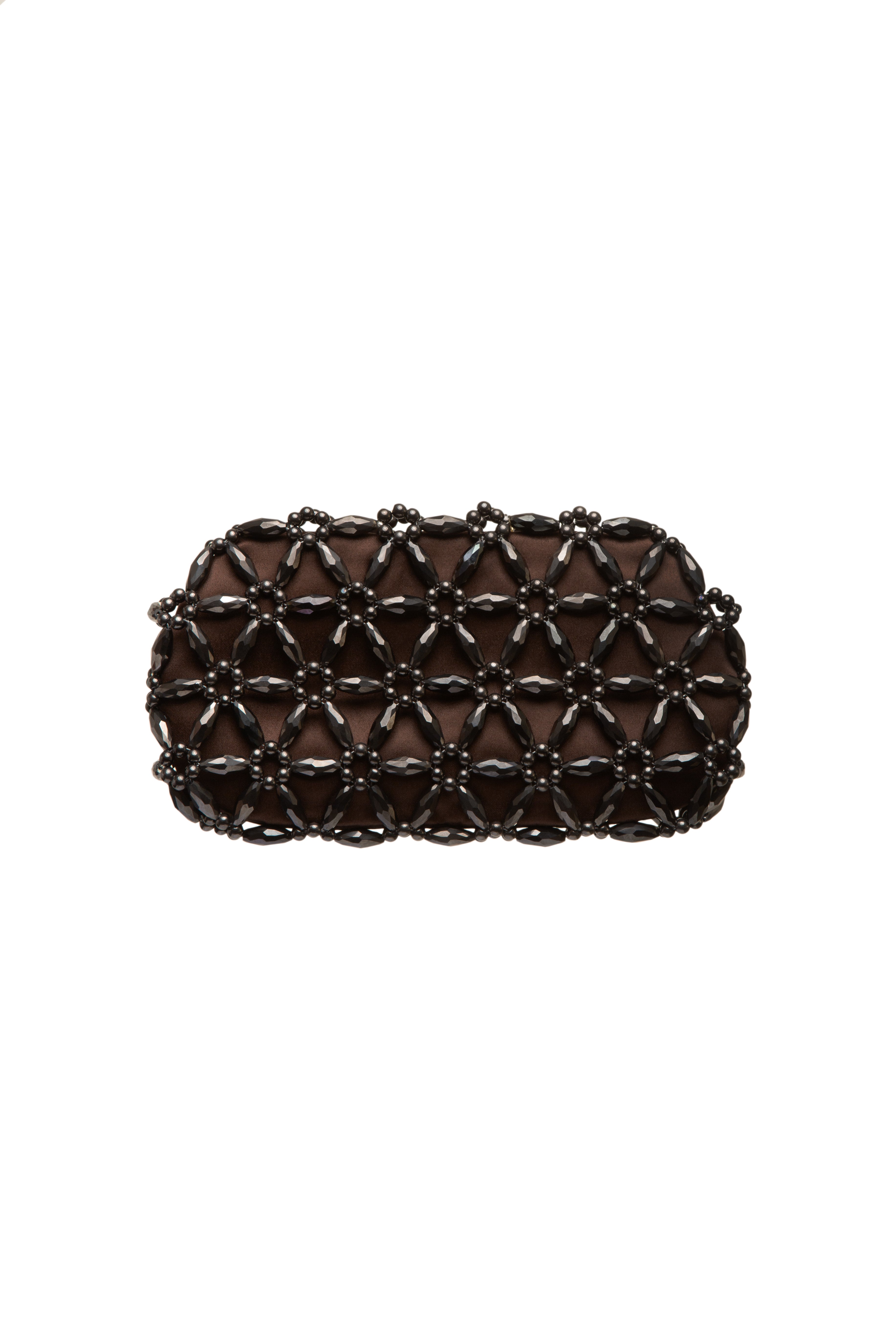 Chocolate Tebea Clutch