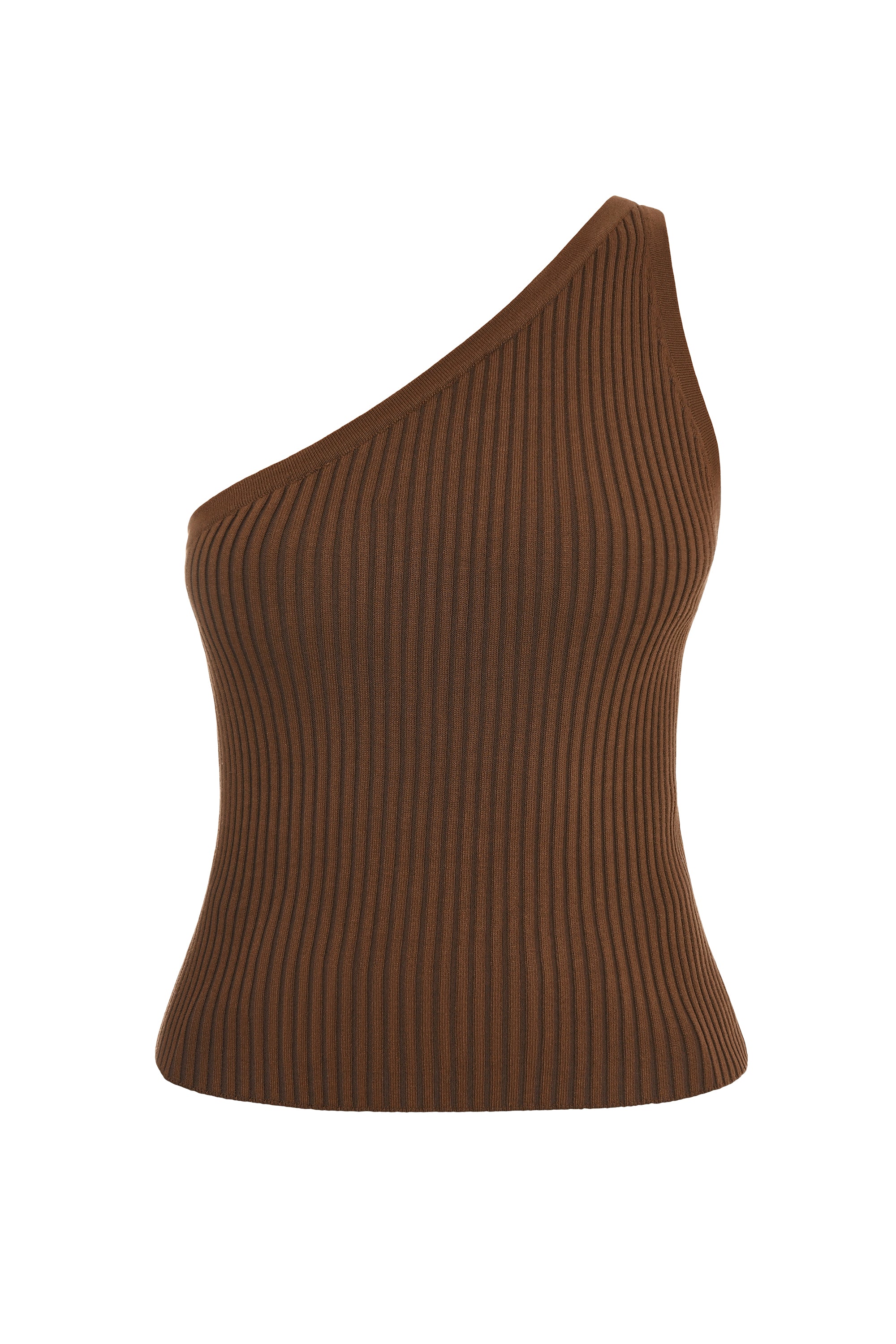 One Shoulder Knit Top