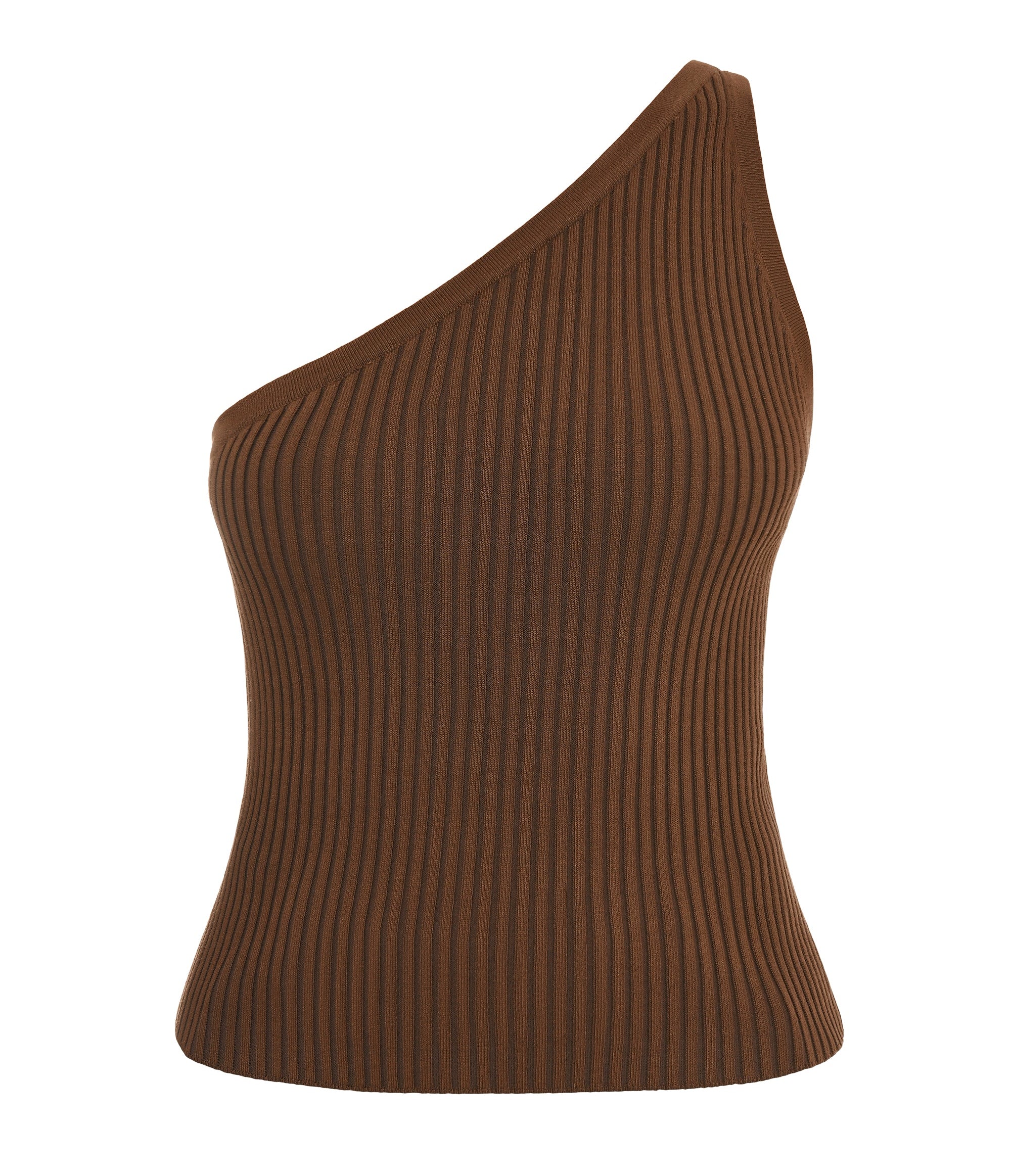 One Shoulder Knit Top