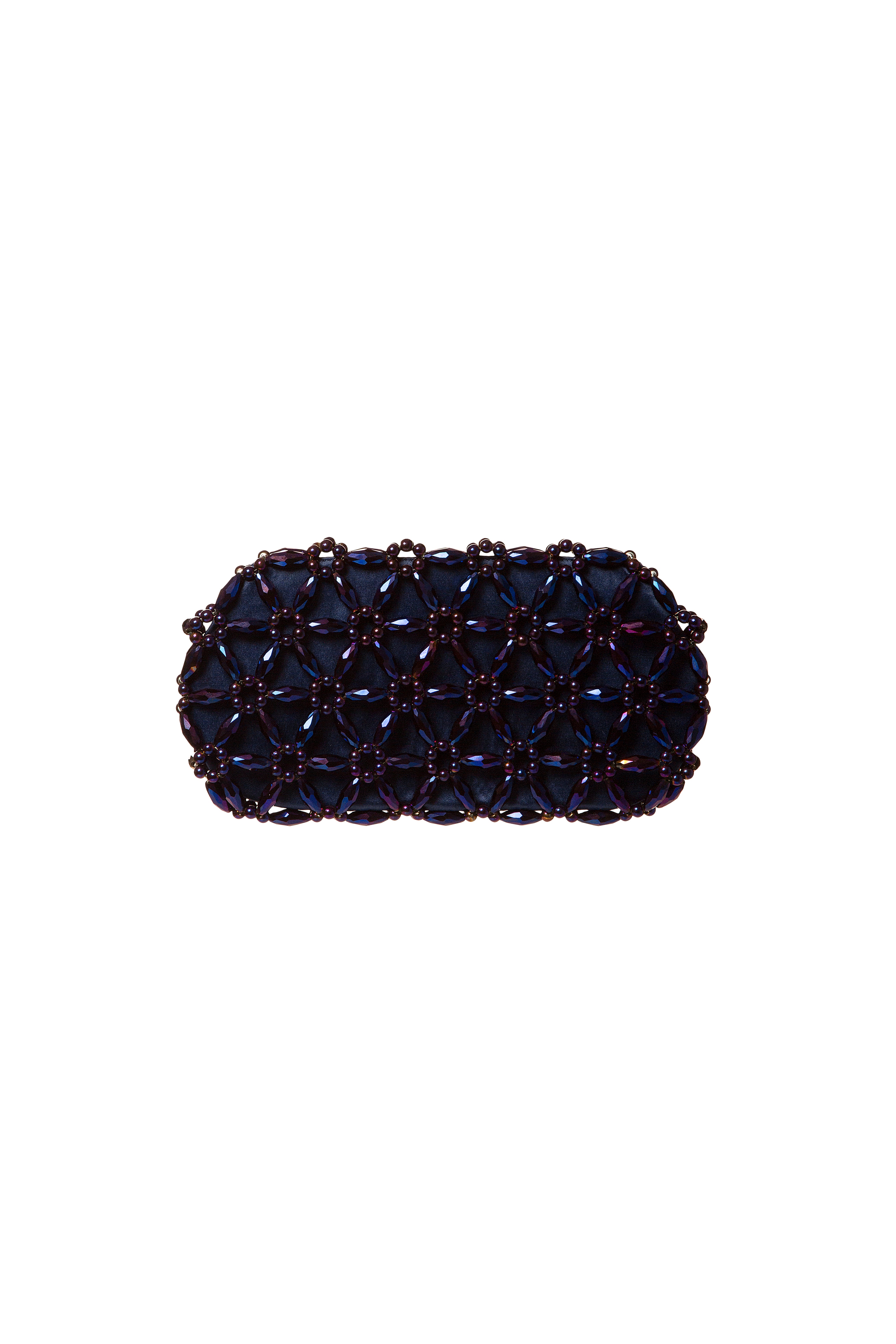 Dark Purple Tebea Clutch