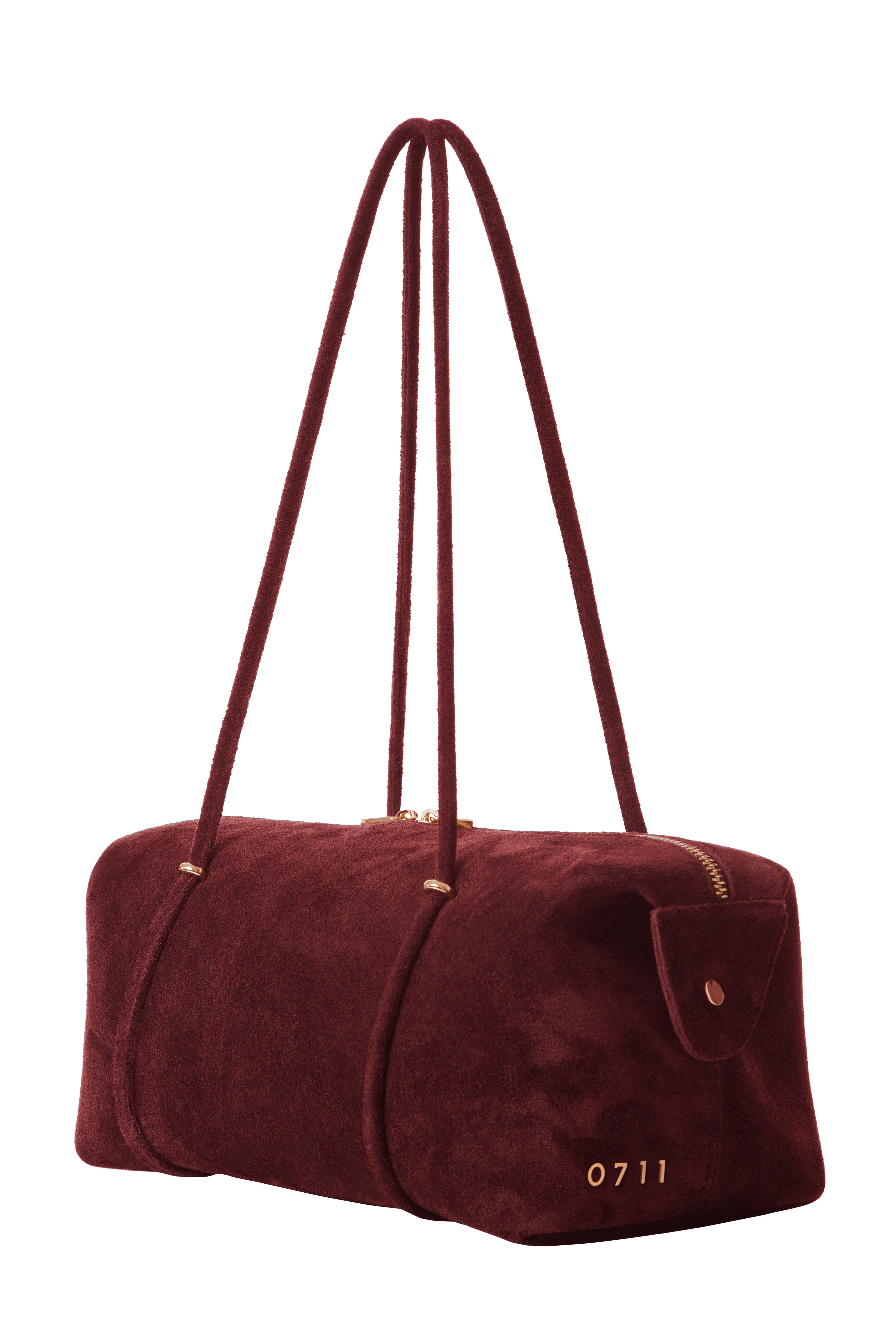 Burgundy Faye Shoulder Bag