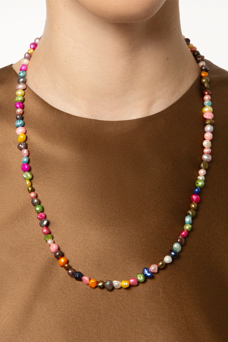 Colorful Pearl Necklace