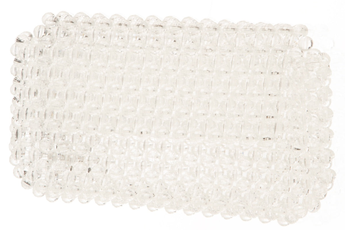 Transparent Clover Clutch